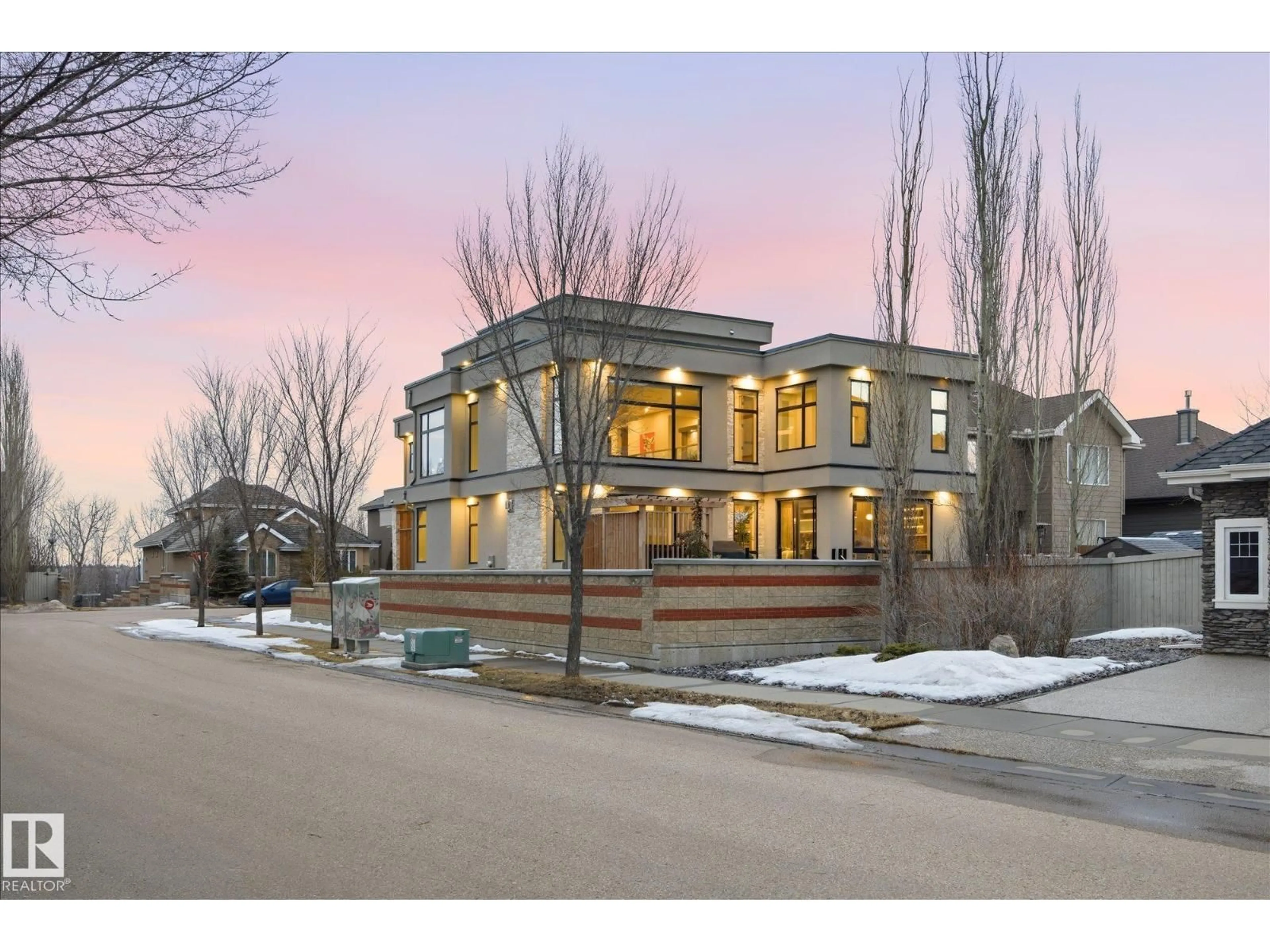 Home with brick exterior material, street for 2503 CAMERON RAVINE LANDING LD, Edmonton Alberta T6M0L3