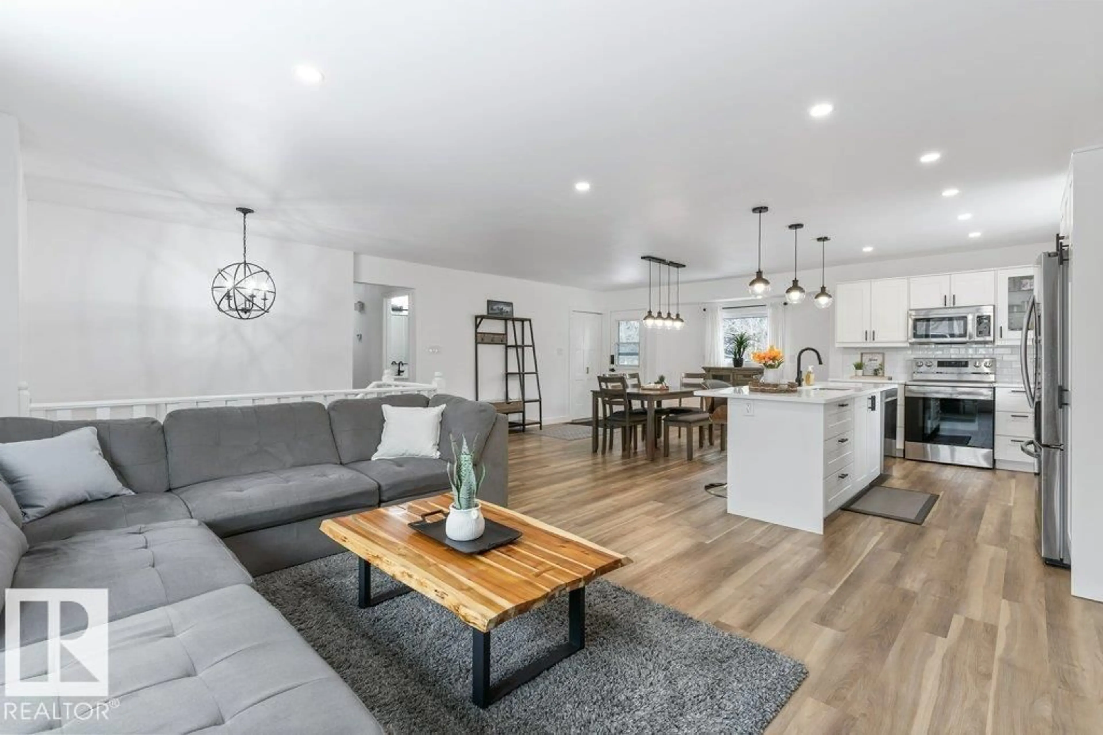 Open concept kitchen, unknown for 12 ABEL PL, St. Albert Alberta T8N2Z5