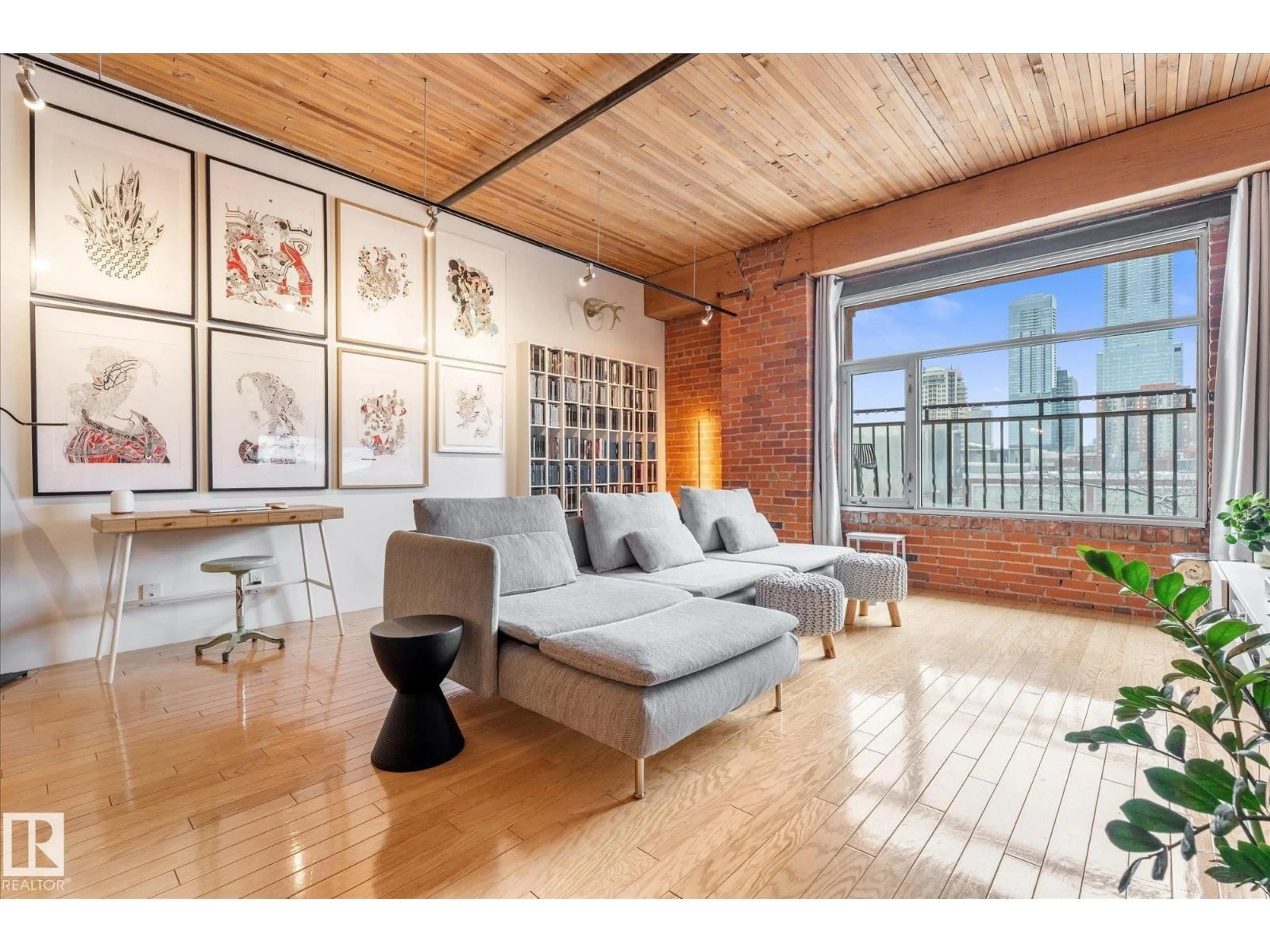 Living room with furniture, unknown for 310 - 10301 109 ST, Edmonton Alberta T5J1N4