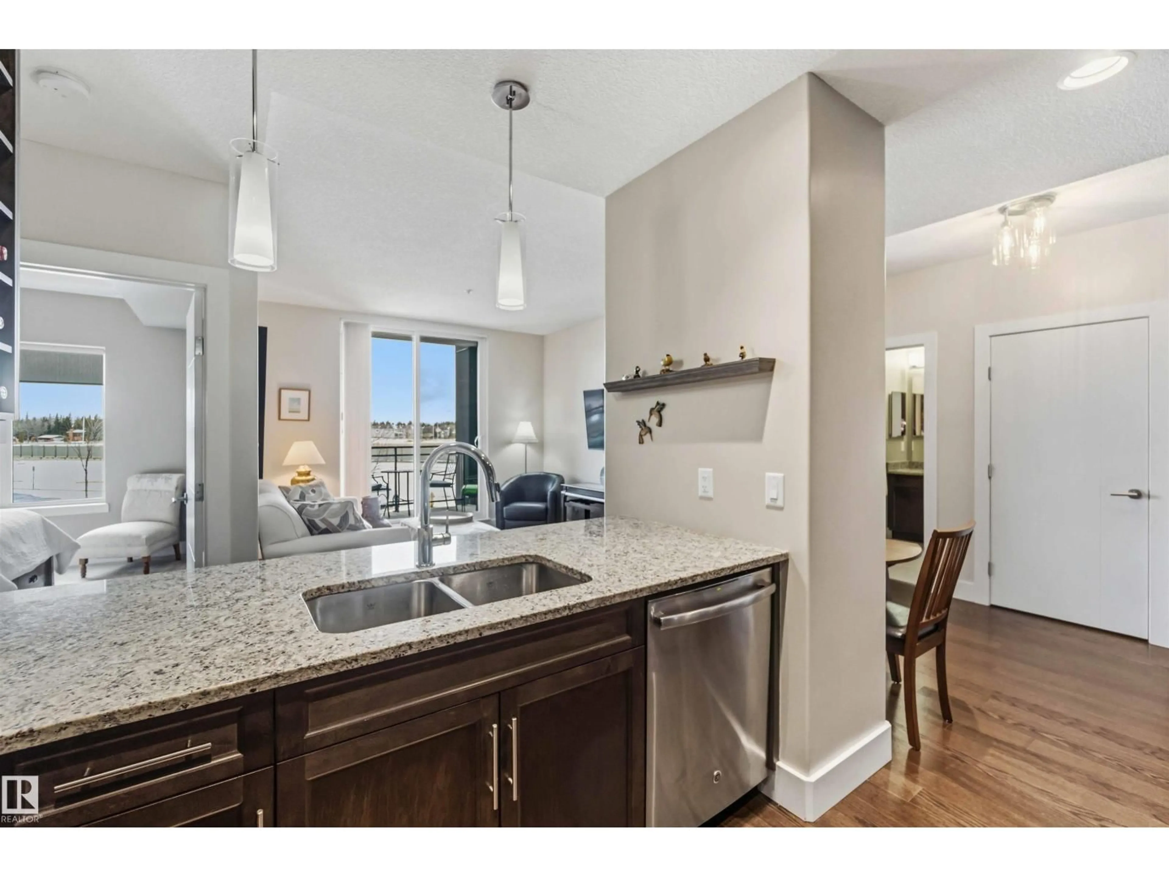 Open concept kitchen, unknown for #212 - 11080 ELLERSLIE RD SW, Edmonton Alberta T6W2C2