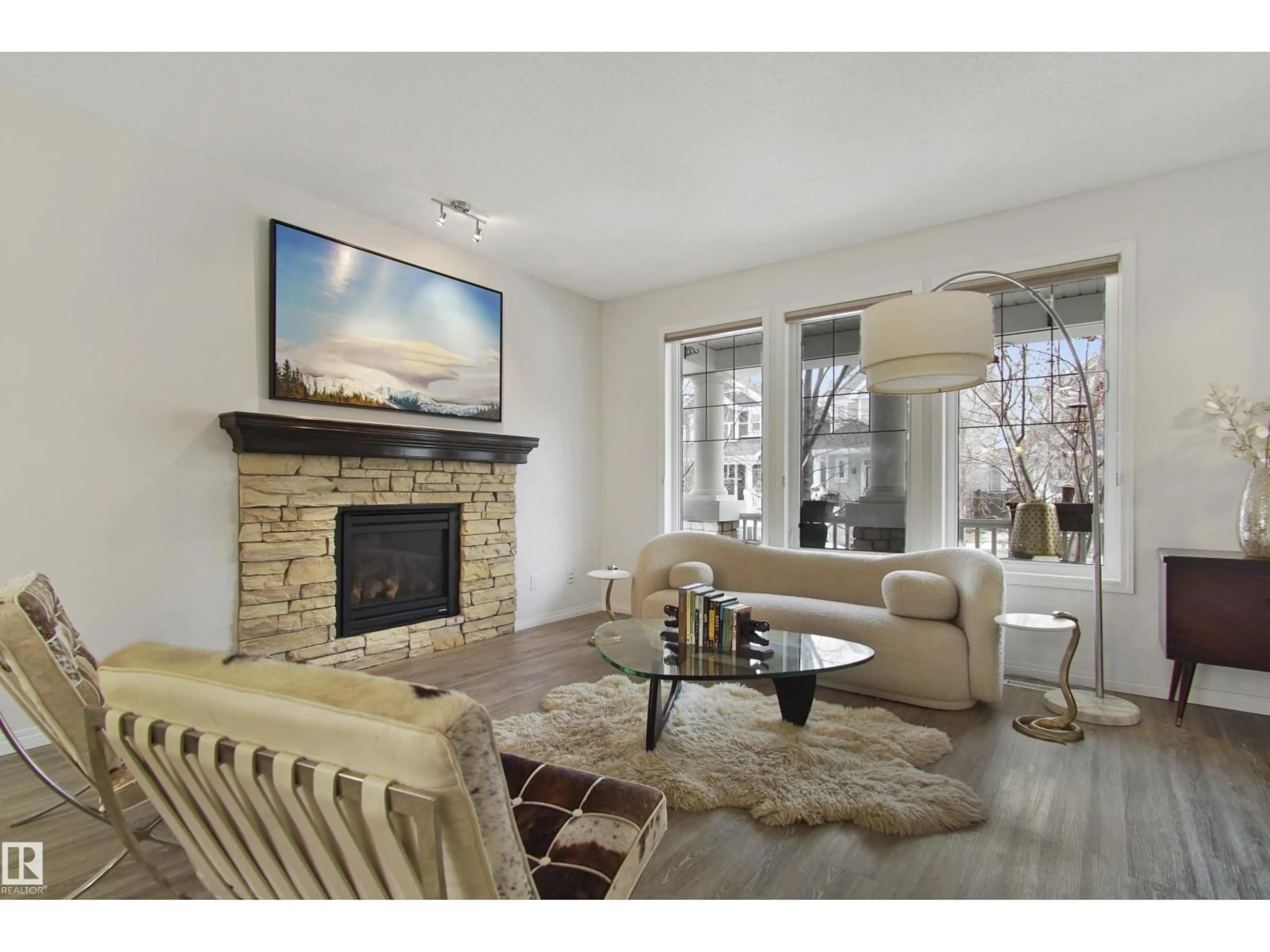 Living room with furniture, unknown for 2028 74 ST, Edmonton Alberta T6X0V7