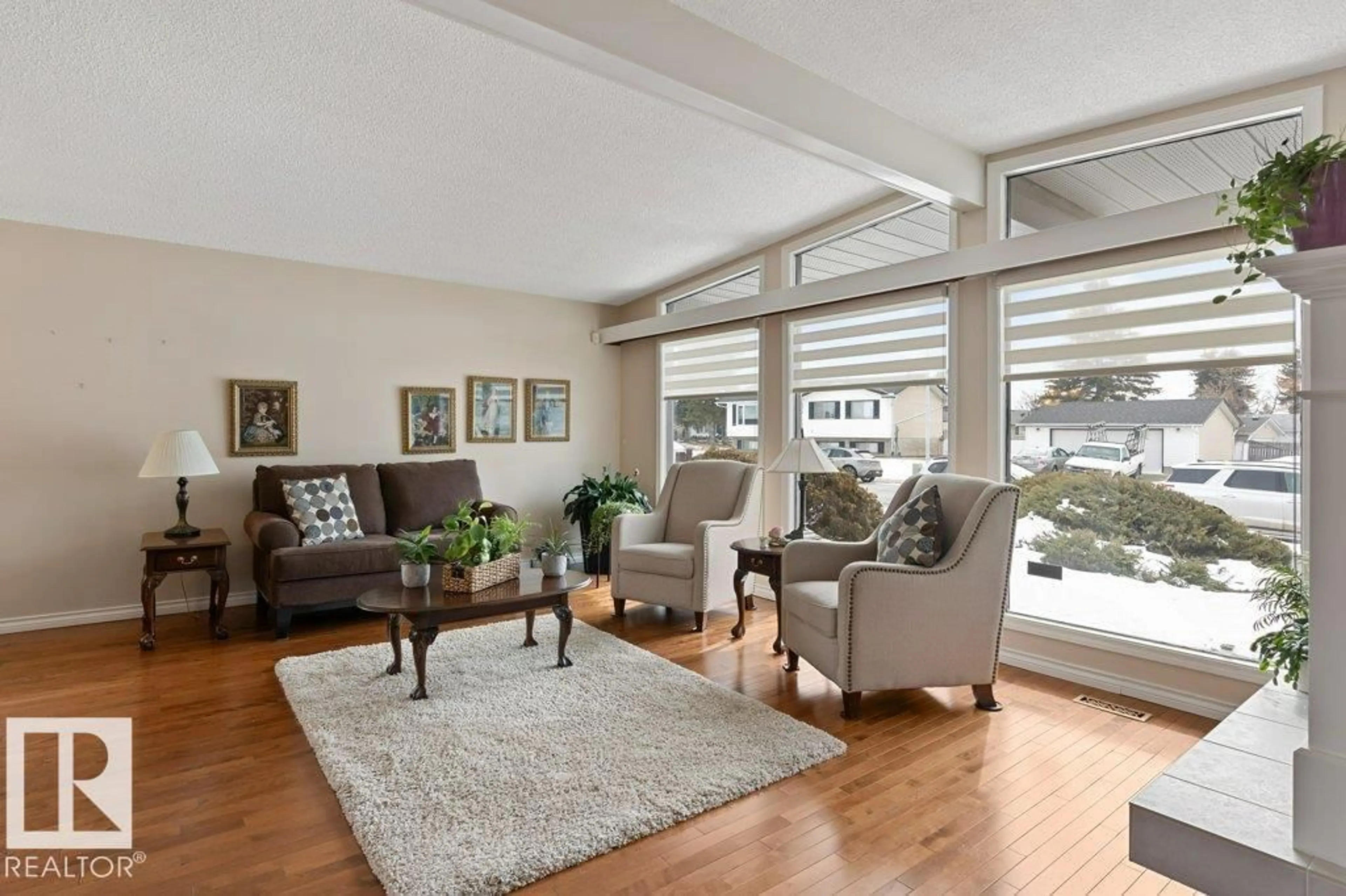 Living room with furniture, unknown for 9512 147 AV, Edmonton Alberta T5E2K6