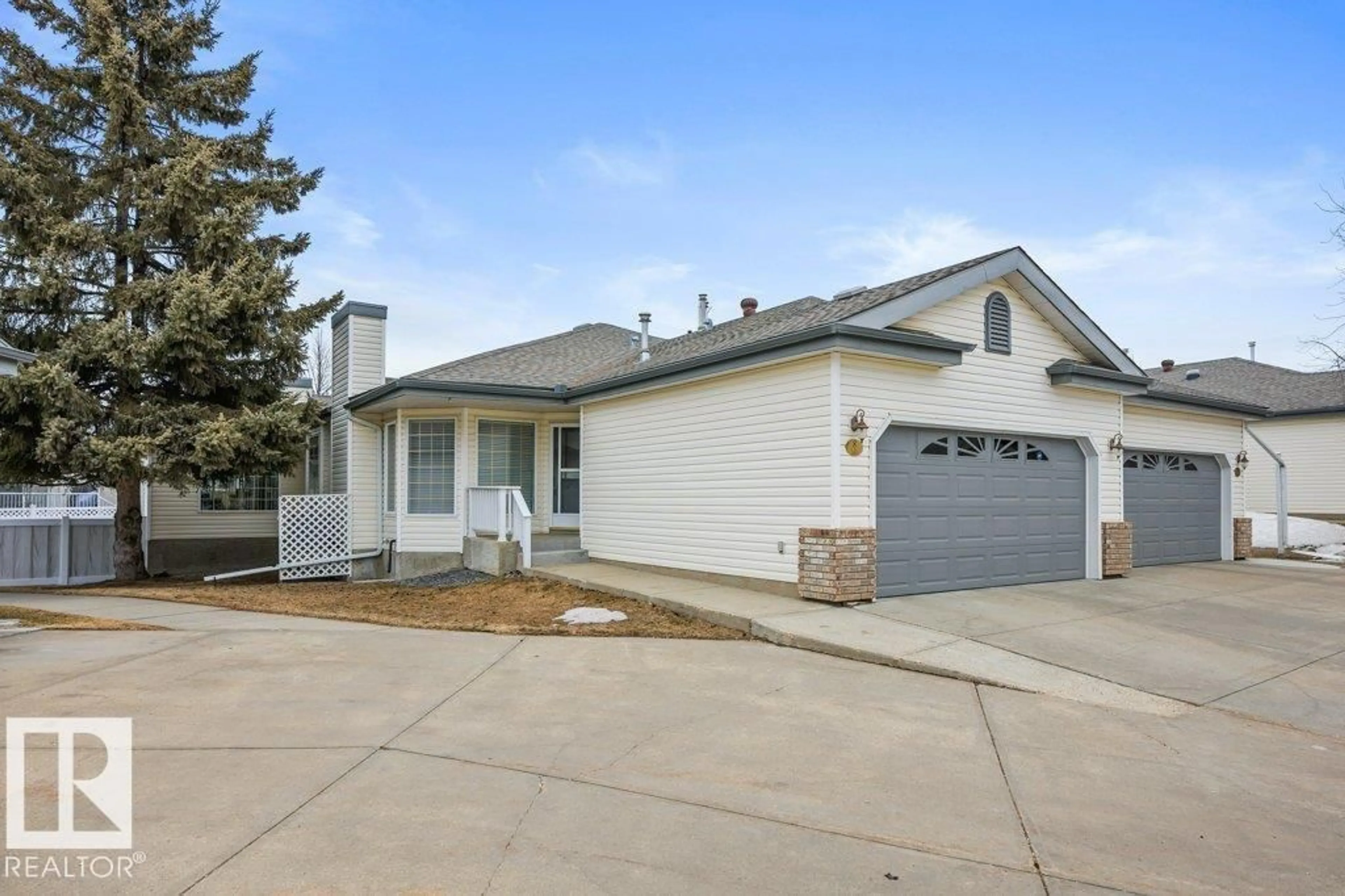 Home with vinyl exterior material, street for #8 - 95 GERVAIS RD, St. Albert Alberta T8N6N1