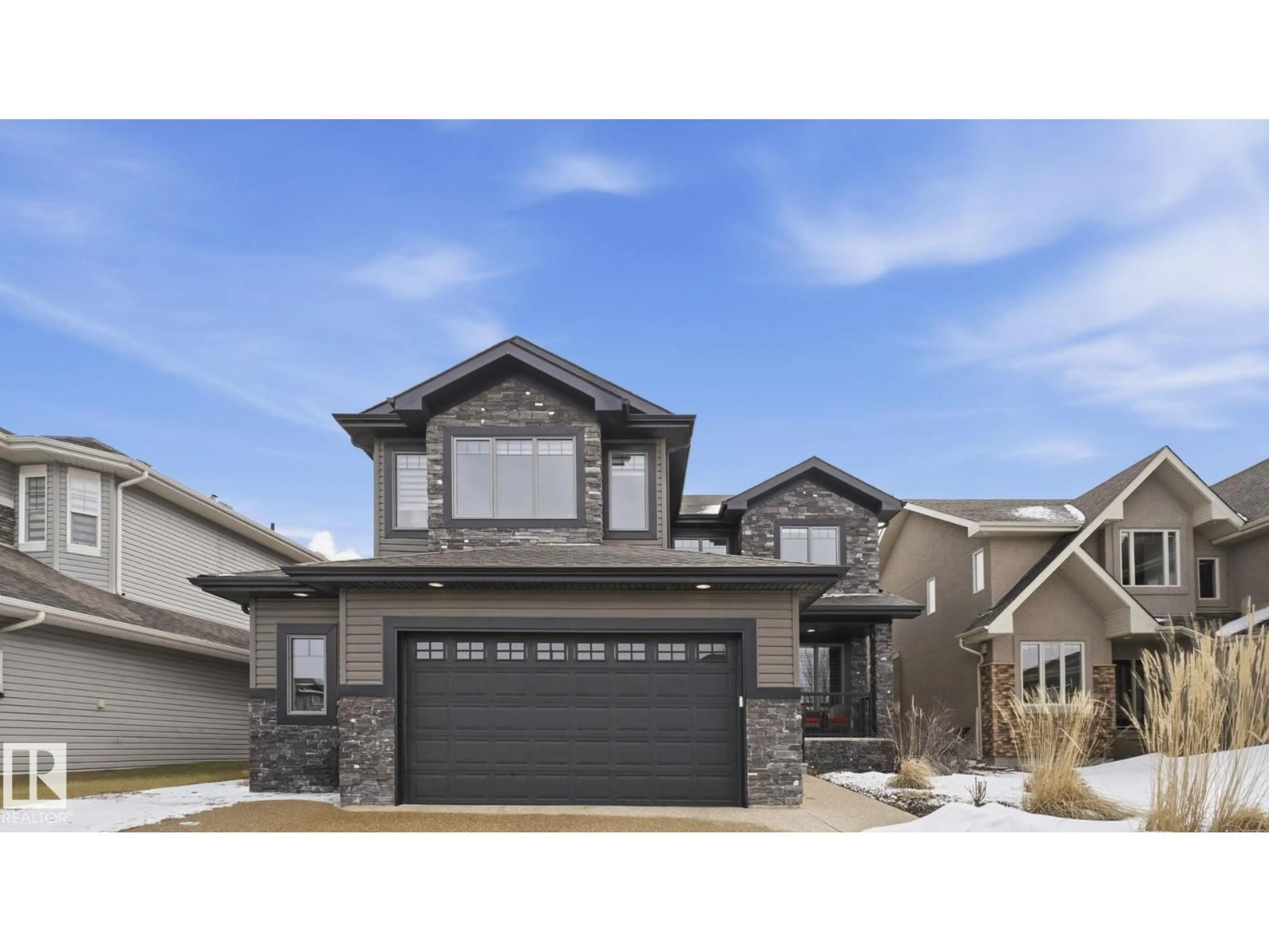 Home with vinyl exterior material, street for 131 NORTH RIDGE DR, St. Albert Alberta T8N4C2
