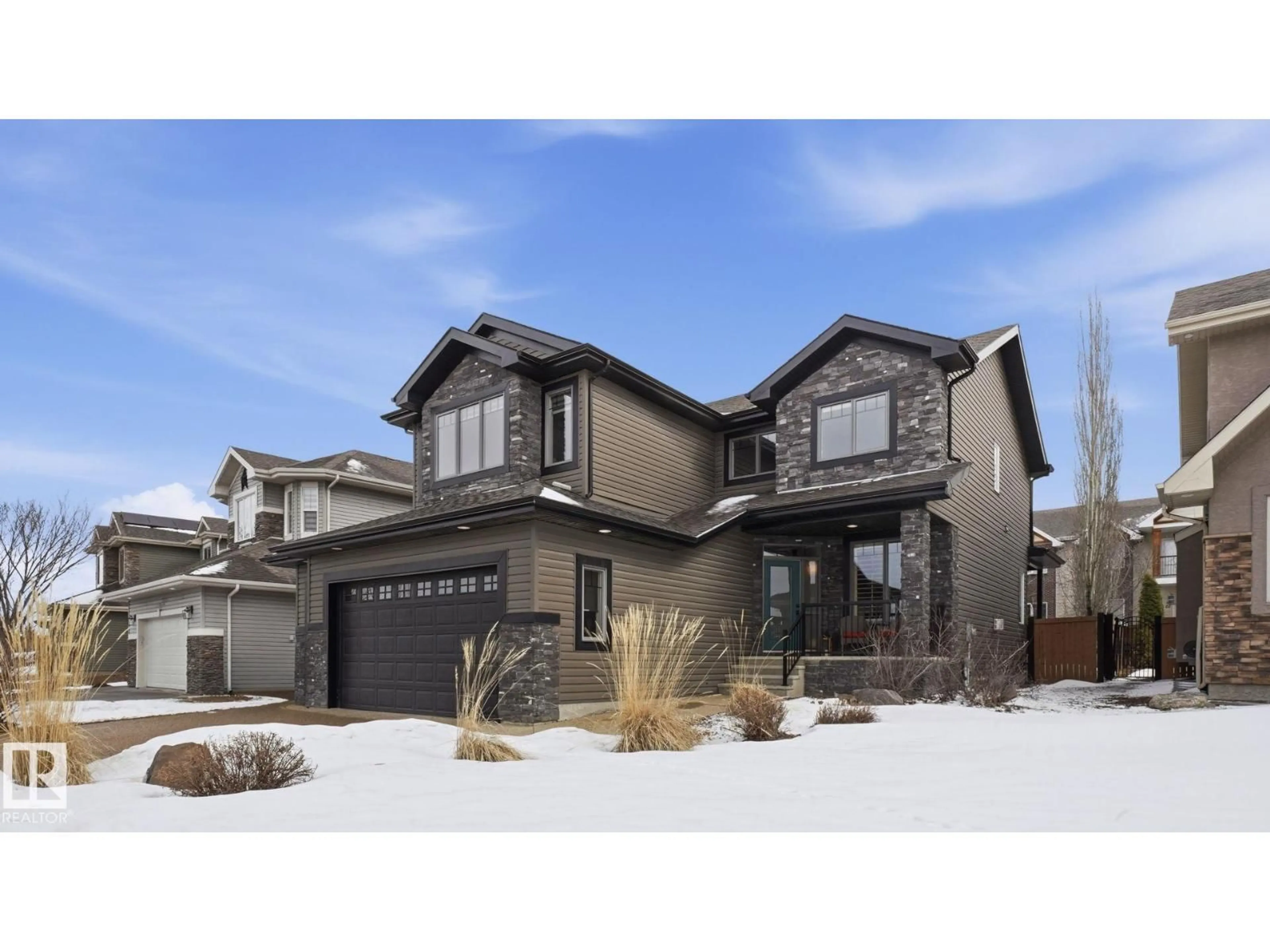 Home with vinyl exterior material, street for 131 NORTH RIDGE DR, St. Albert Alberta T8N4C2