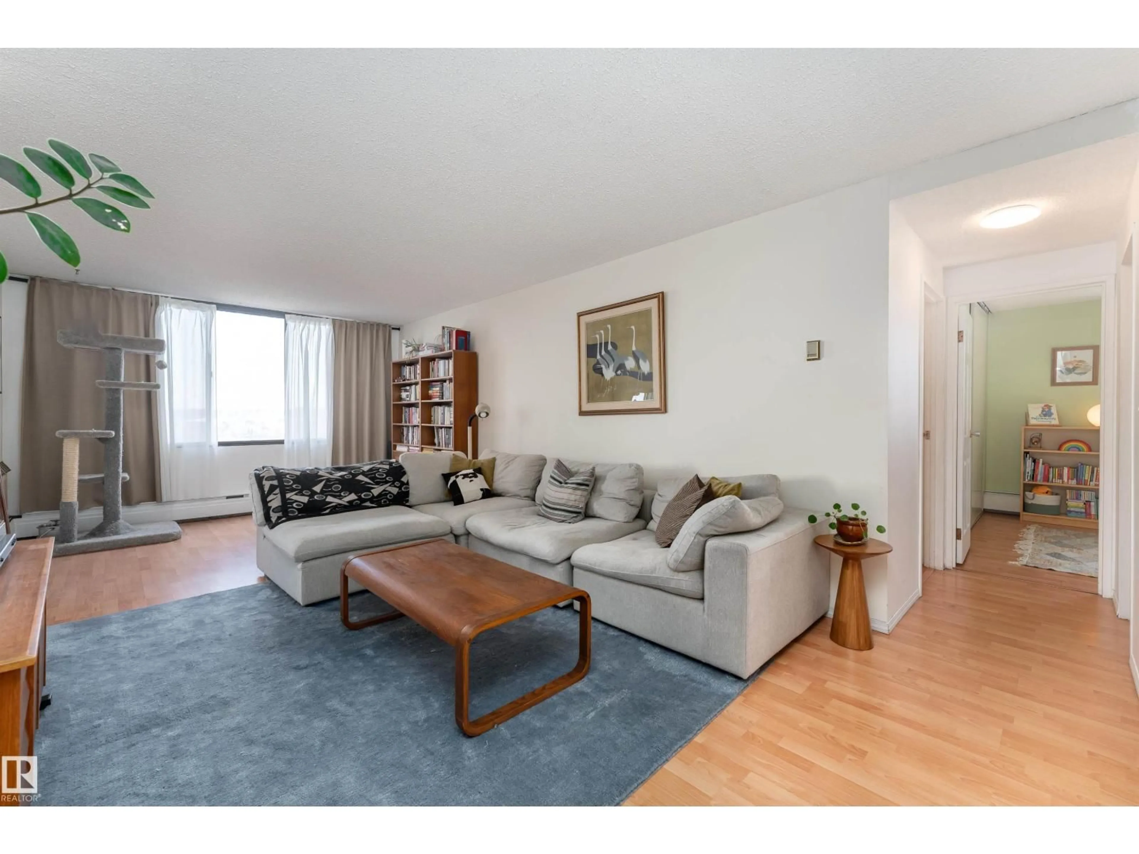 Living room with furniture, unknown for #805 - 9808 103 ST, Edmonton Alberta T5K2G4