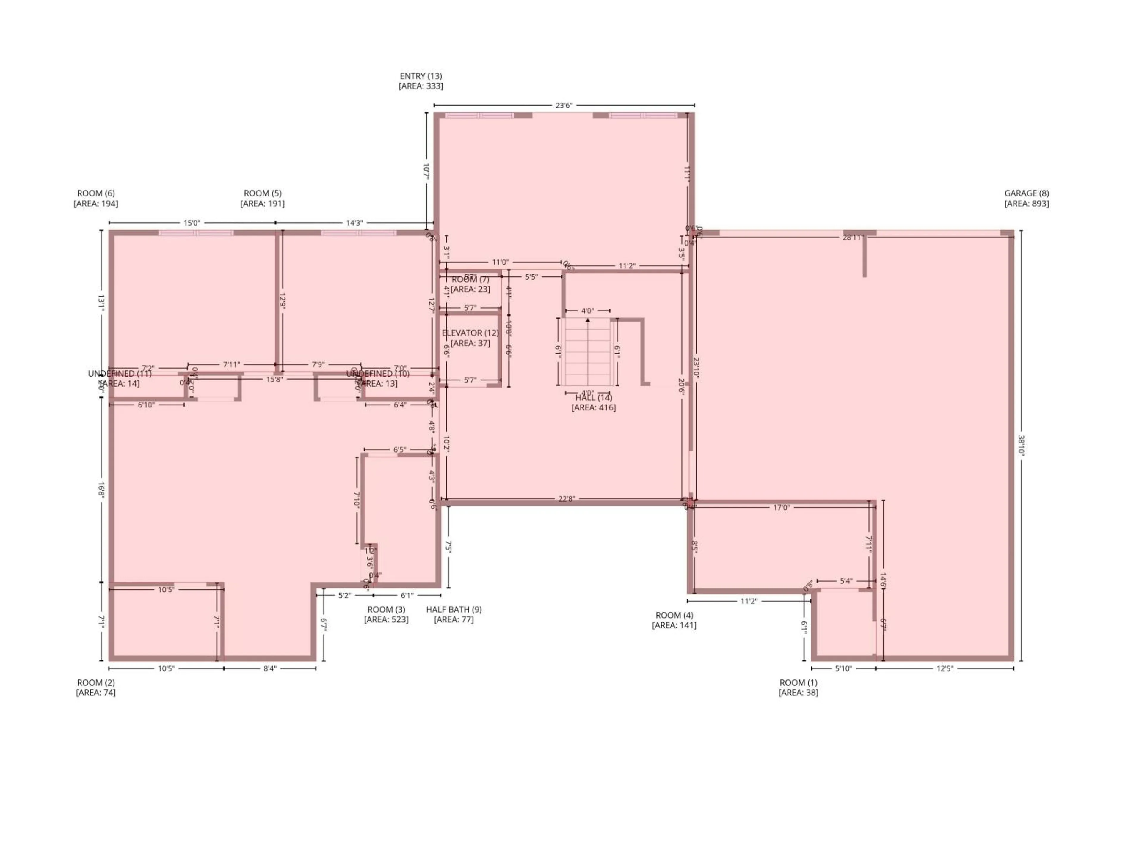 Floor plan for 49156 HYW 623, Rural Camrose County Alberta T4V2N1