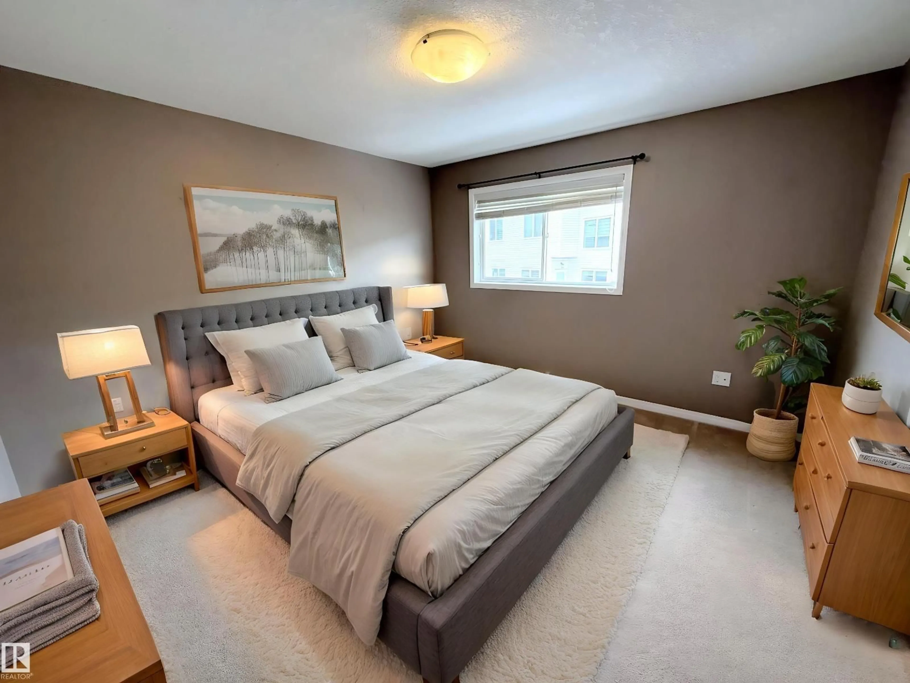 Bedroom with bed, unknown for 87 HANEY LD, Spruce Grove Alberta T7X0B1