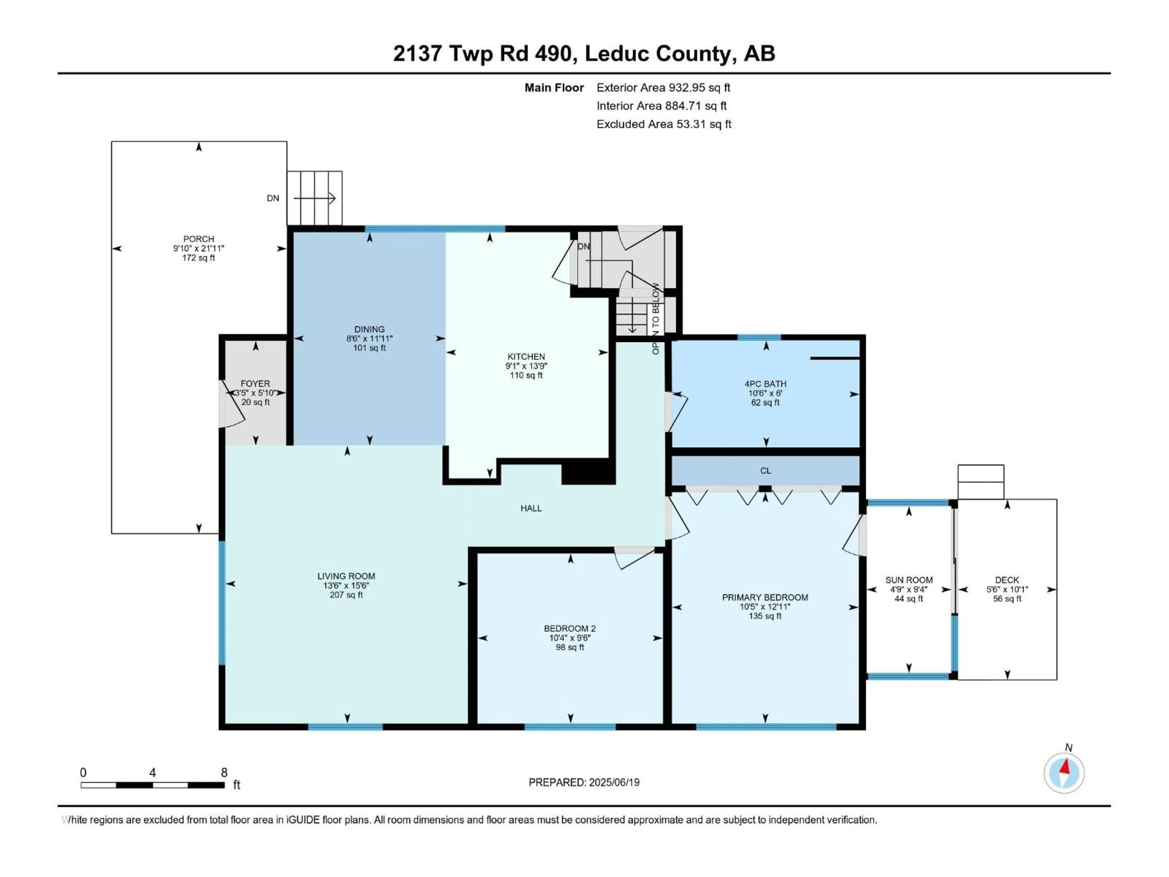 Floor plan for 2137 TWP ROAD 490, Rural Leduc County Alberta T0C2P0