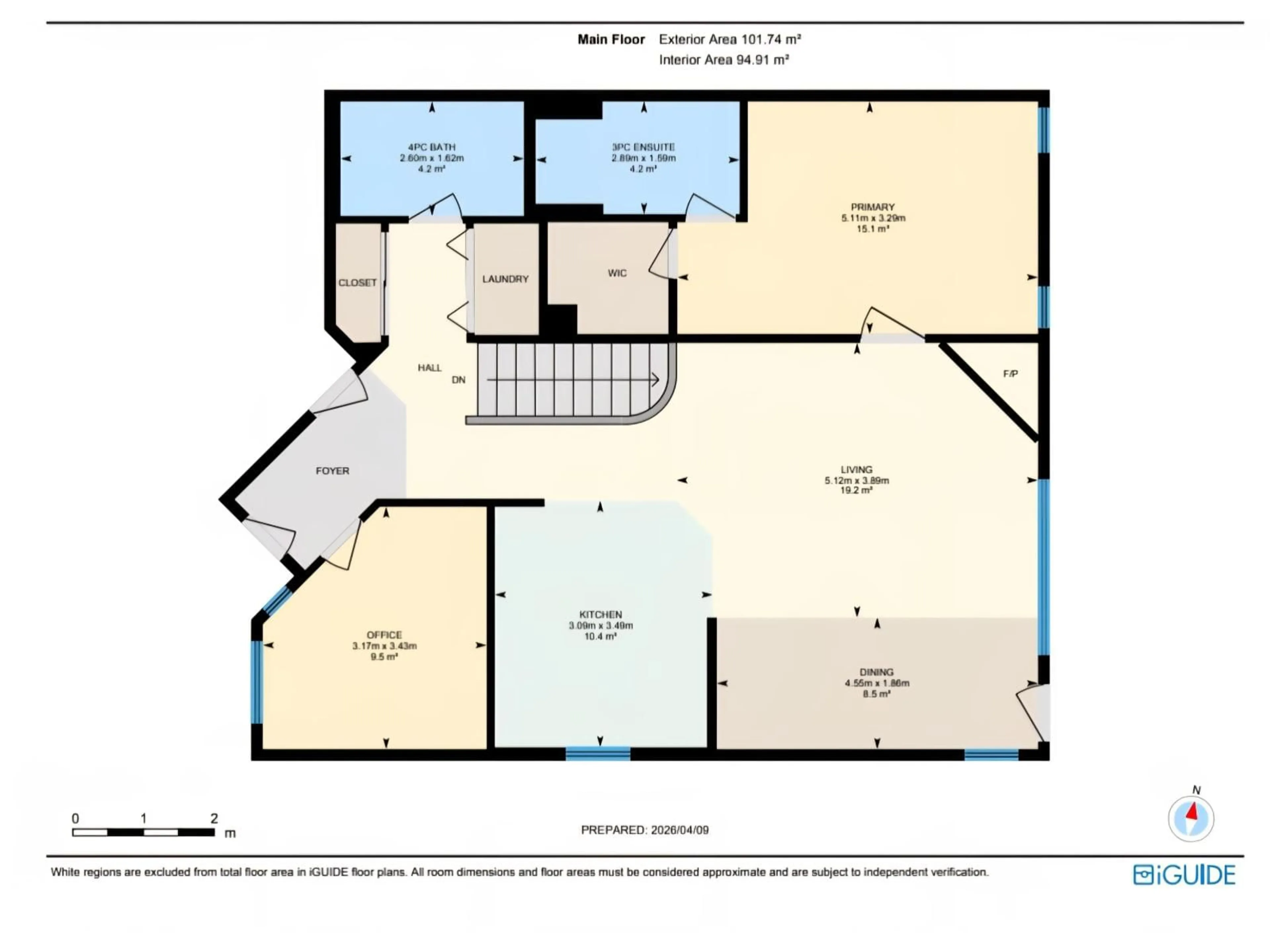 Floor plan for VG - 116 MAISONETTE, Leduc Alberta T9E6T1