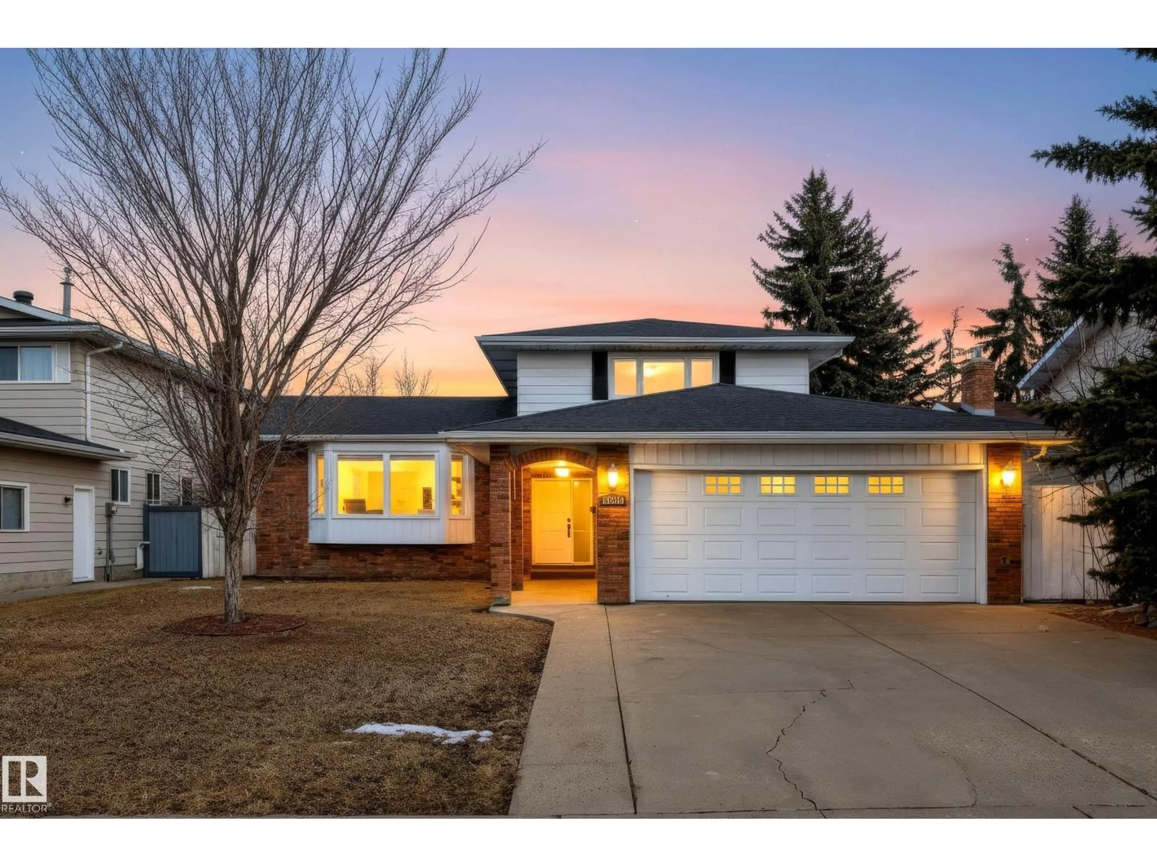 Home with brick exterior material, street for 10524 31 AV, Edmonton Alberta T6J2Y3