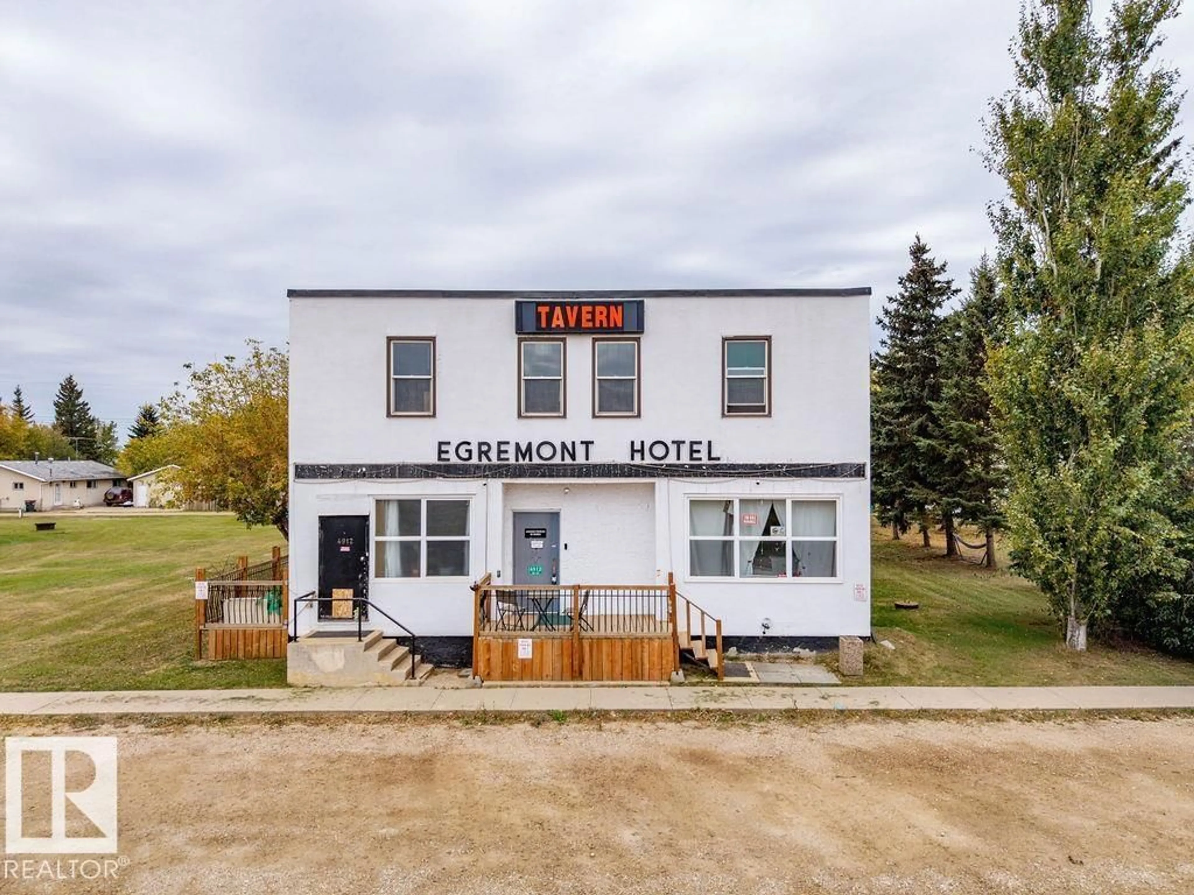 A pic from outside/outdoor area/front of a property/back of a property/a pic from drone, building for 4912 50 ST, Egremont Alberta T0A0Z0