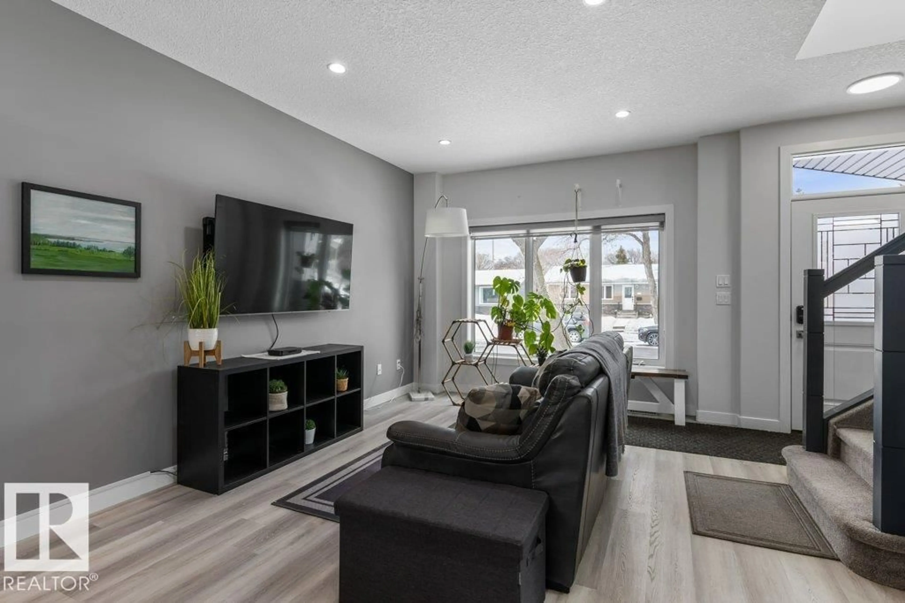 Living room with furniture, unknown for 11029 150 ST, Edmonton Alberta T5P1R9