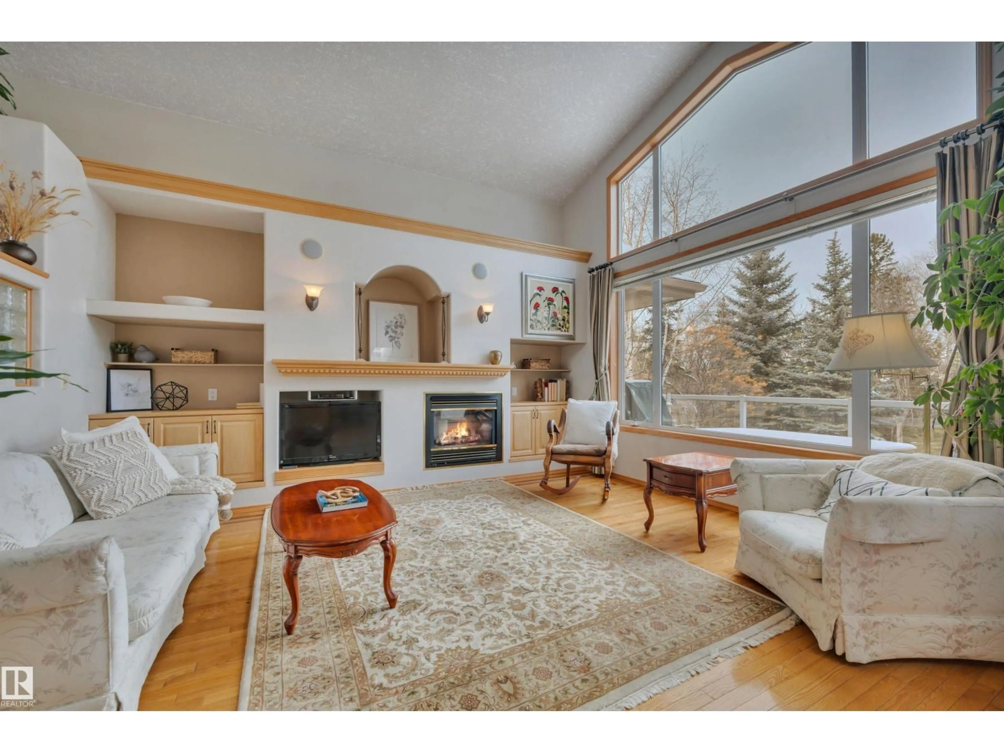Living room with furniture, unknown for BN NW - 615 TWIN BROOKS BEND, Edmonton Alberta T6J7E2