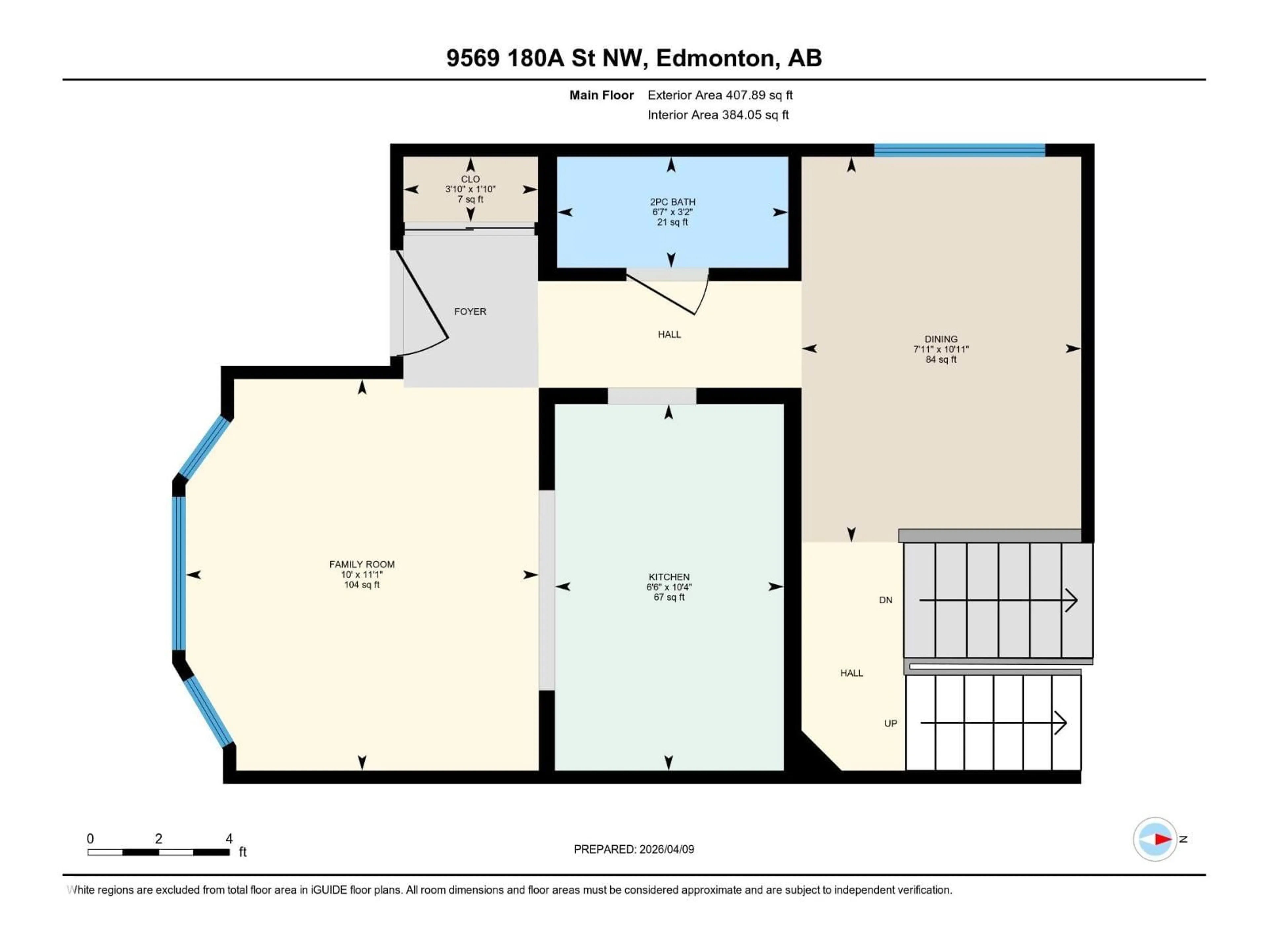 Floor plan for NW - 9569 180A ST, Edmonton Alberta T5T2Z4