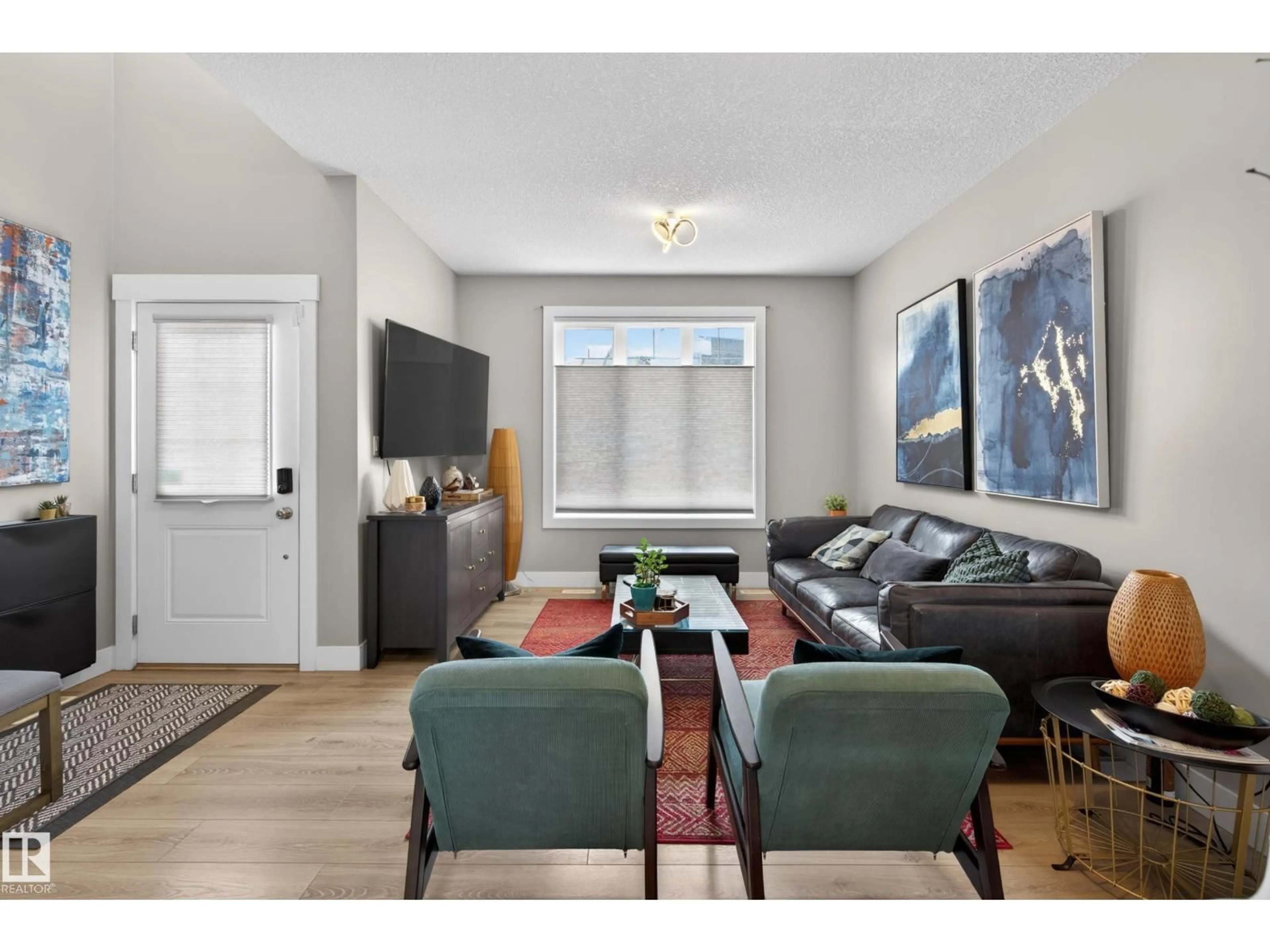 Living room with furniture, unknown for #3 - 4835 WRIGHT DR, Edmonton Alberta T6W3T2