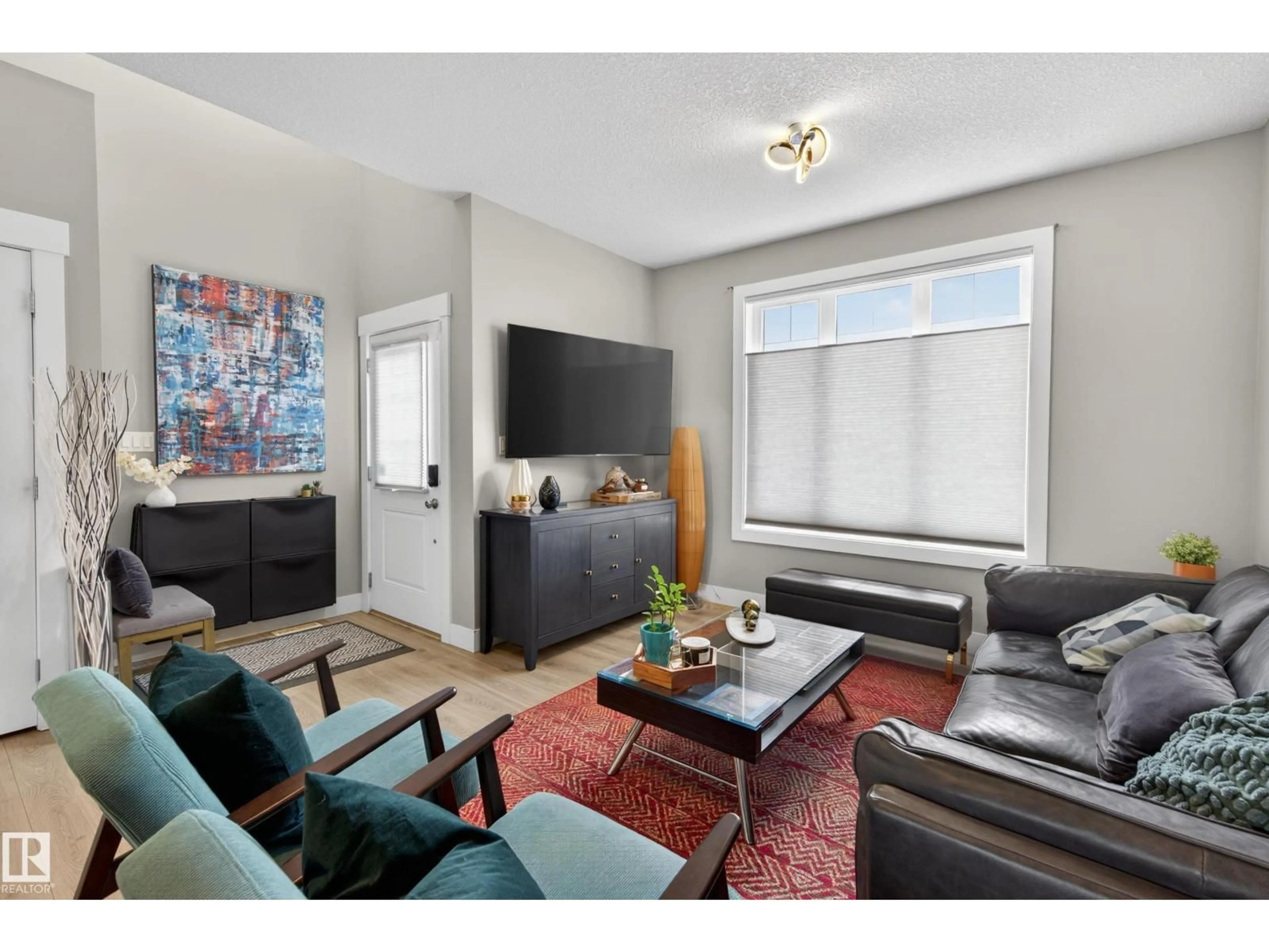 Living room with furniture, unknown for #3 - 4835 WRIGHT DR, Edmonton Alberta T6W3T2