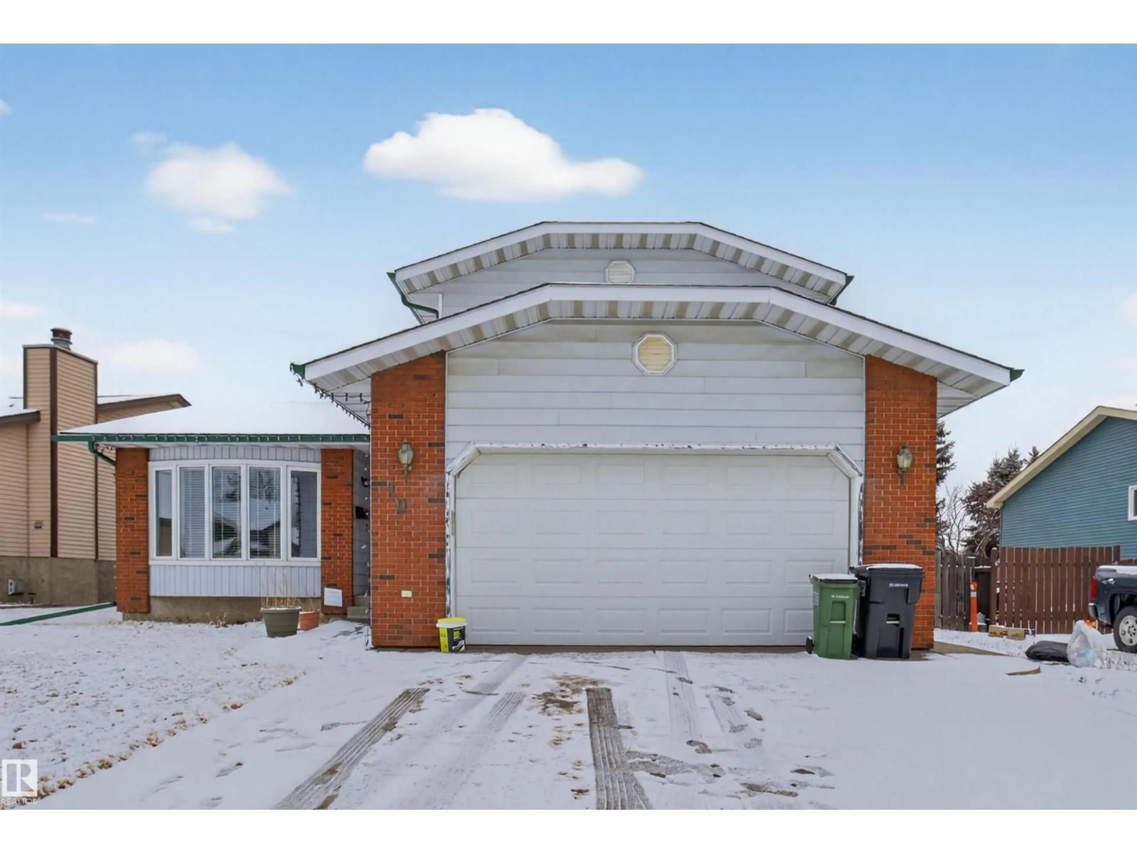 Home with brick exterior material, street for 19 HOWSON CR, Edmonton Alberta T5A4T7