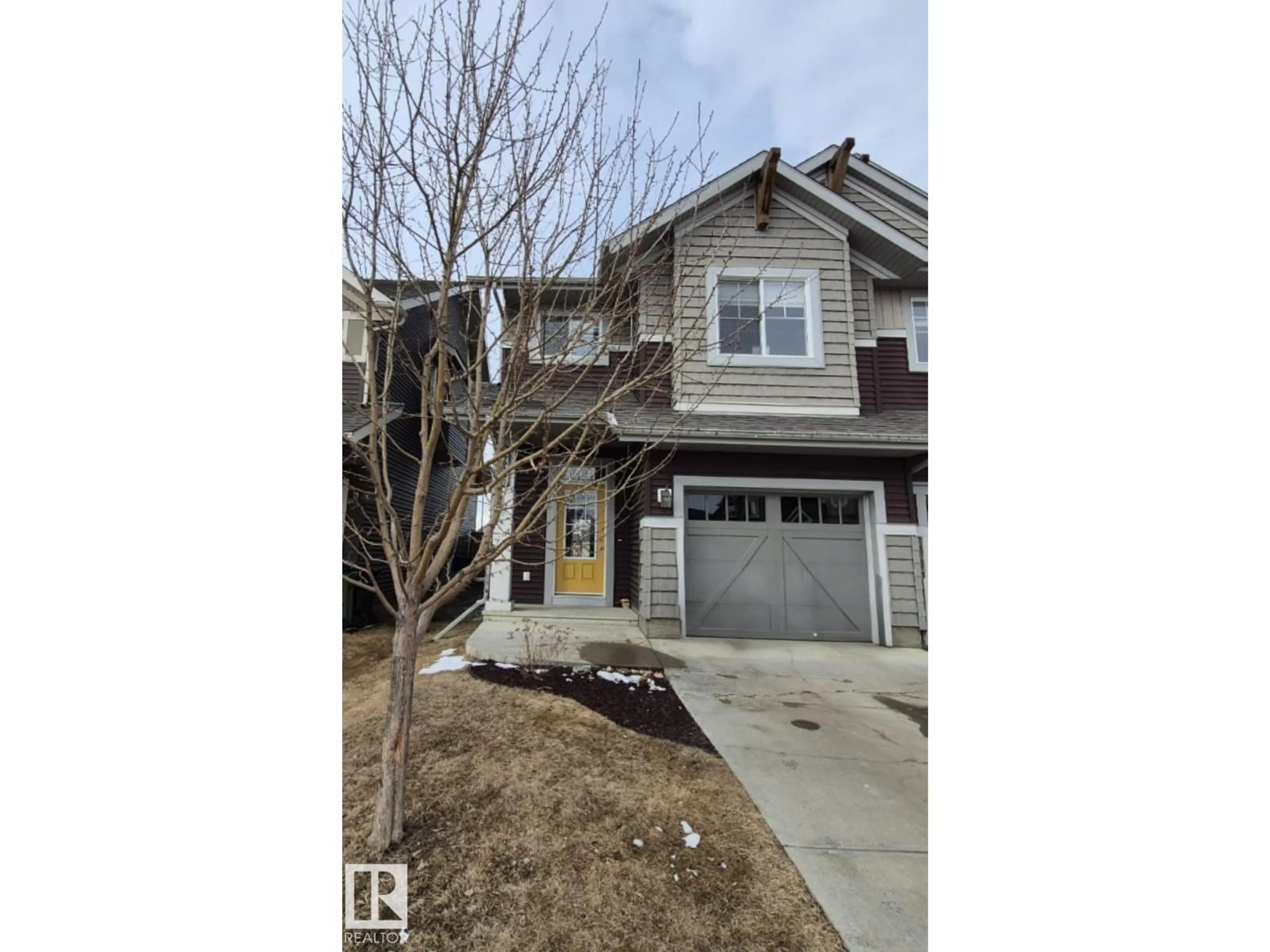 A pic from outside/outdoor area/front of a property/back of a property/a pic from drone, street for SW - 5429 CRABAPPLE LO, Edmonton Alberta T6X1S5