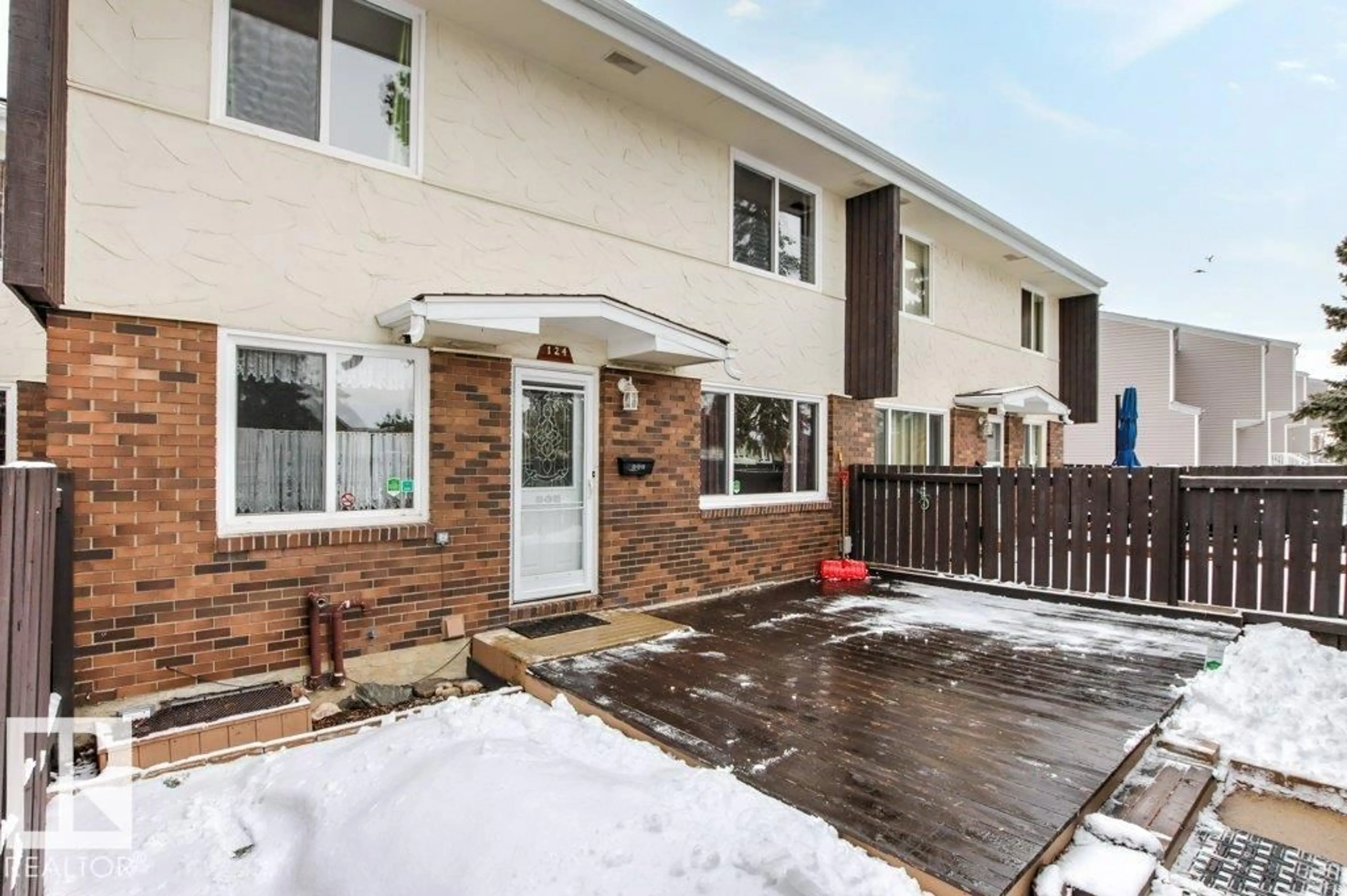 Patio, street for NW - 124 ROSELAND VG, Edmonton Alberta T5E5R6