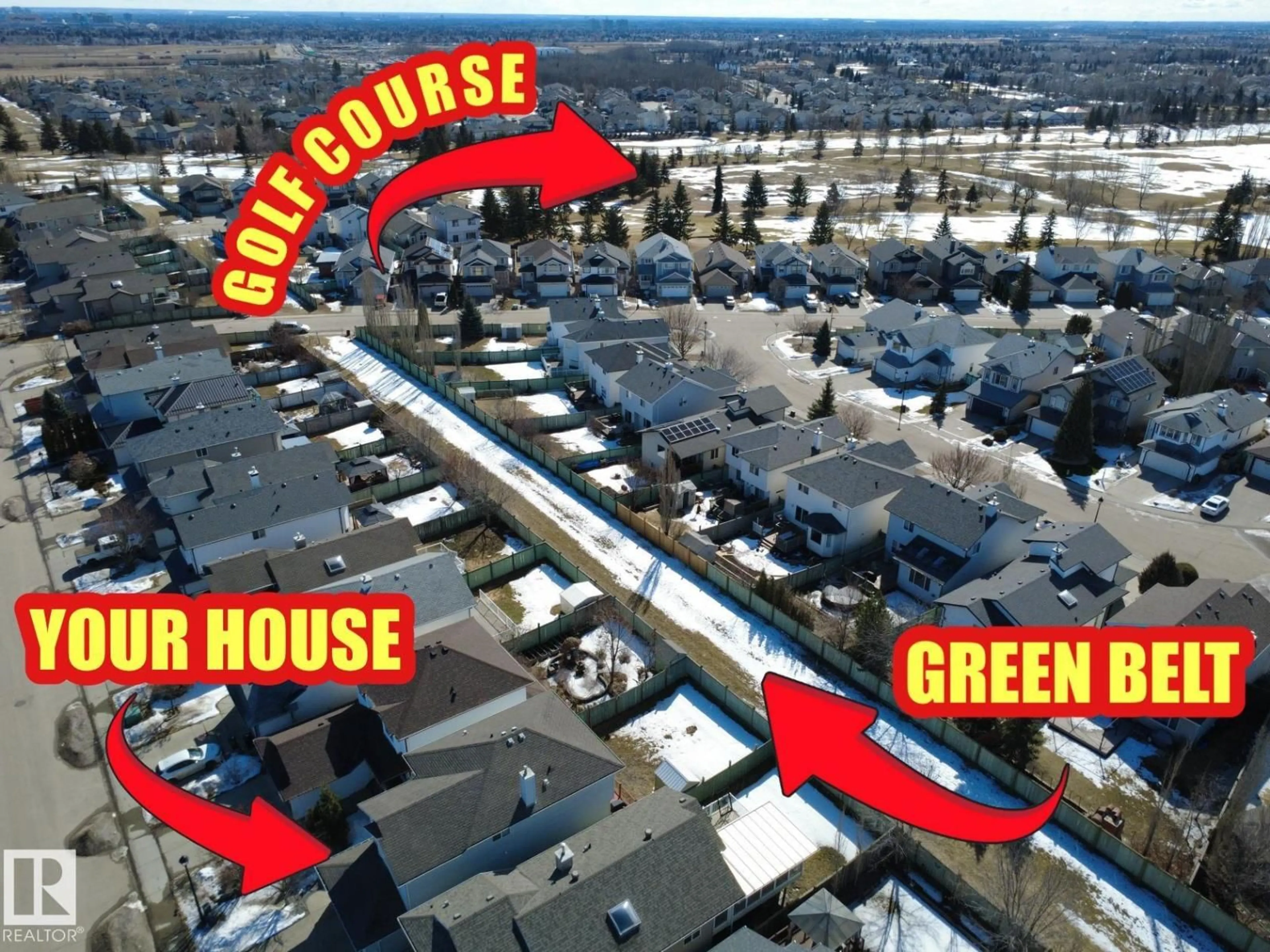 A pic from outside/outdoor area/front of a property/back of a property/a pic from drone, street for 21113 92A AV, Edmonton Alberta T5T6Z2