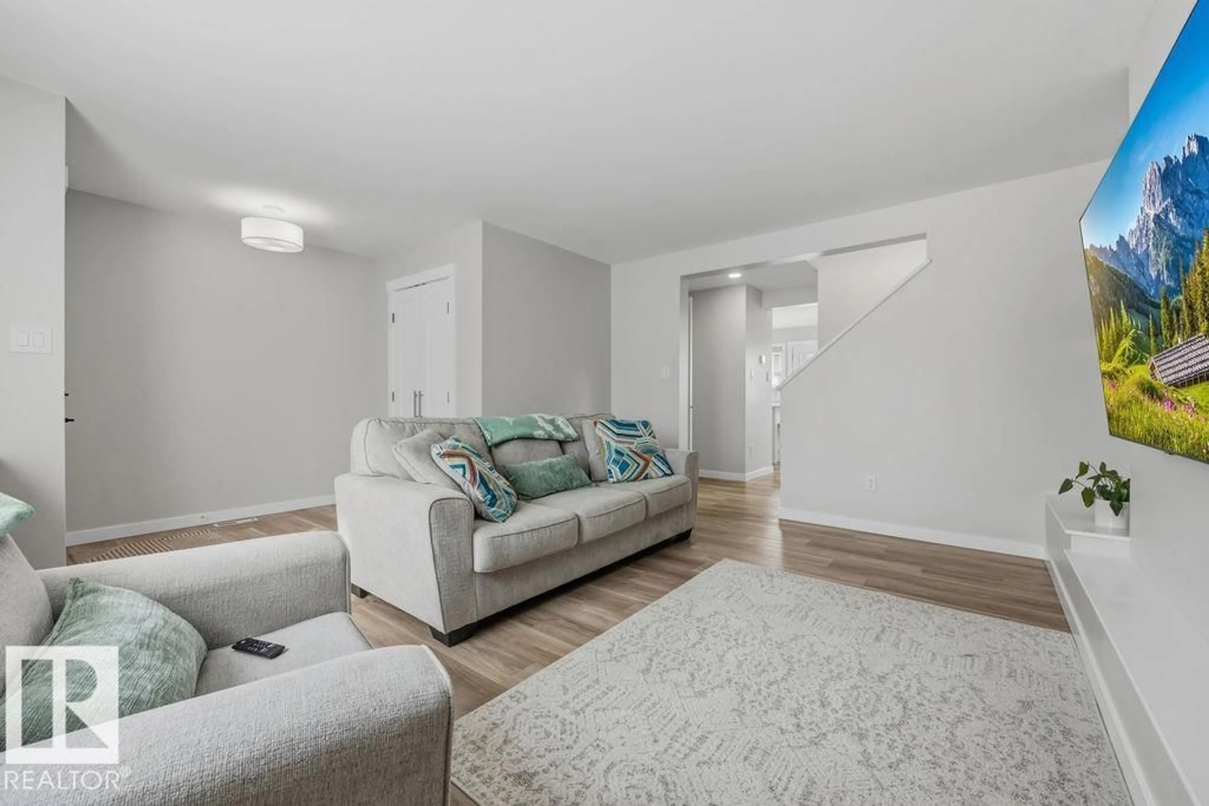 Living room with furniture, unknown for 21360 90 AV, Edmonton Alberta T5T6Y8