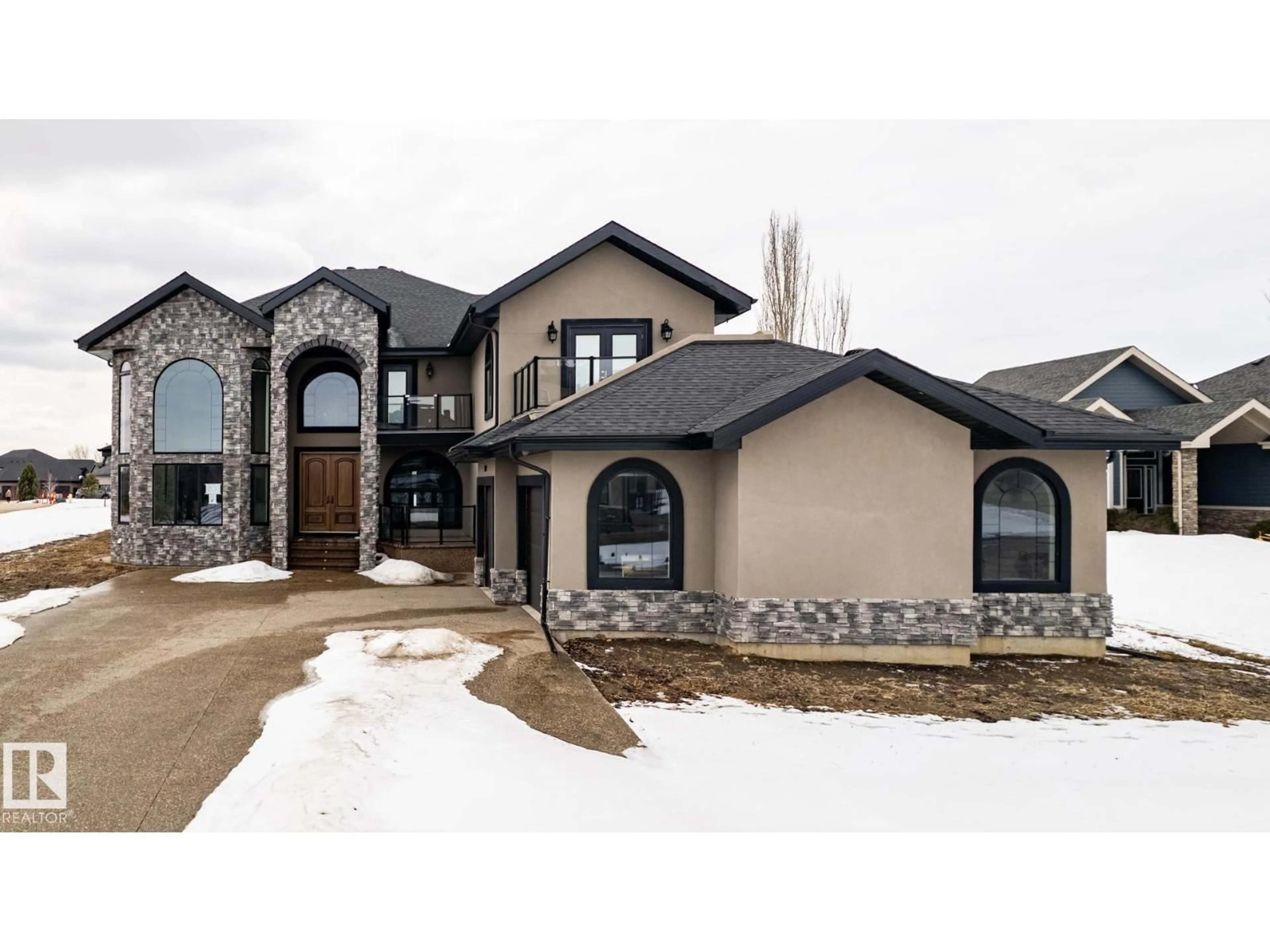 Home with brick exterior material, street for 229 54302 RGE ROAD 250, Rural Sturgeon County Alberta T8T0C9