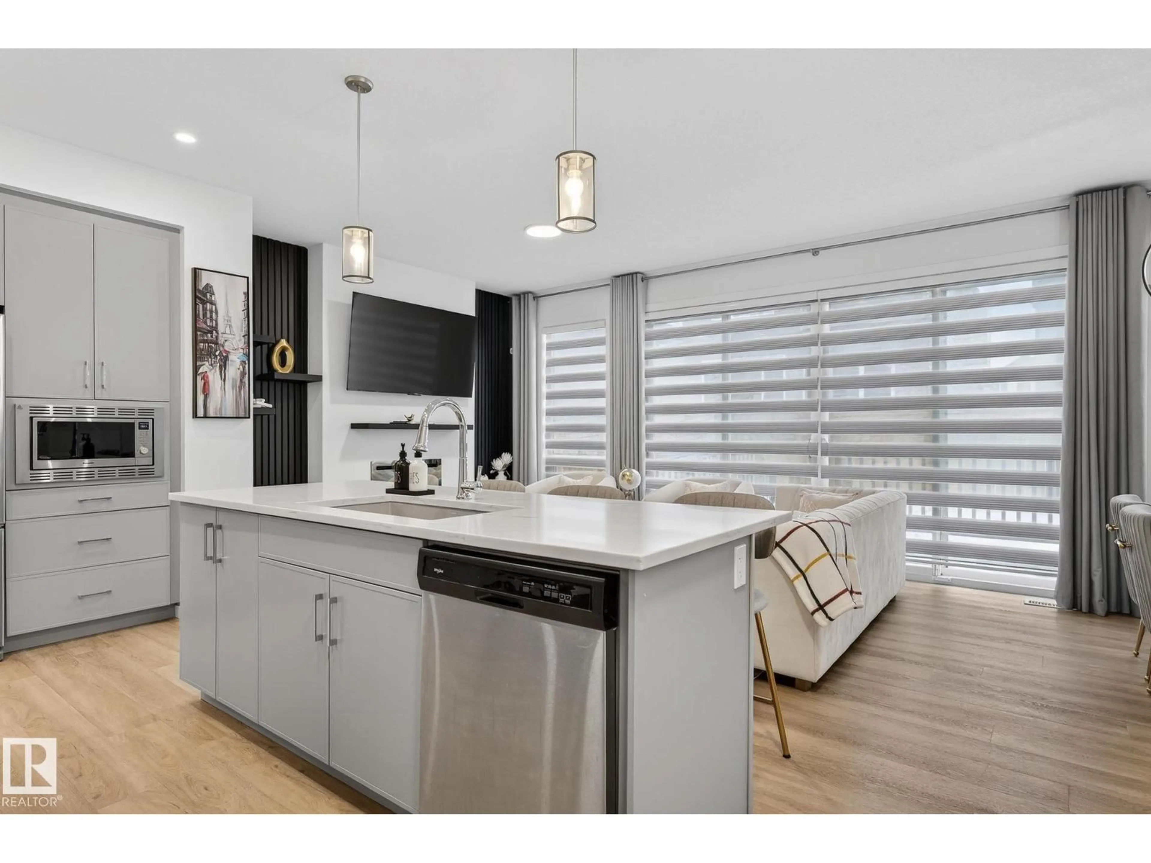 Open concept kitchen, unknown for NW - 1091 SECORD PM, Edmonton Alberta T5T7A7
