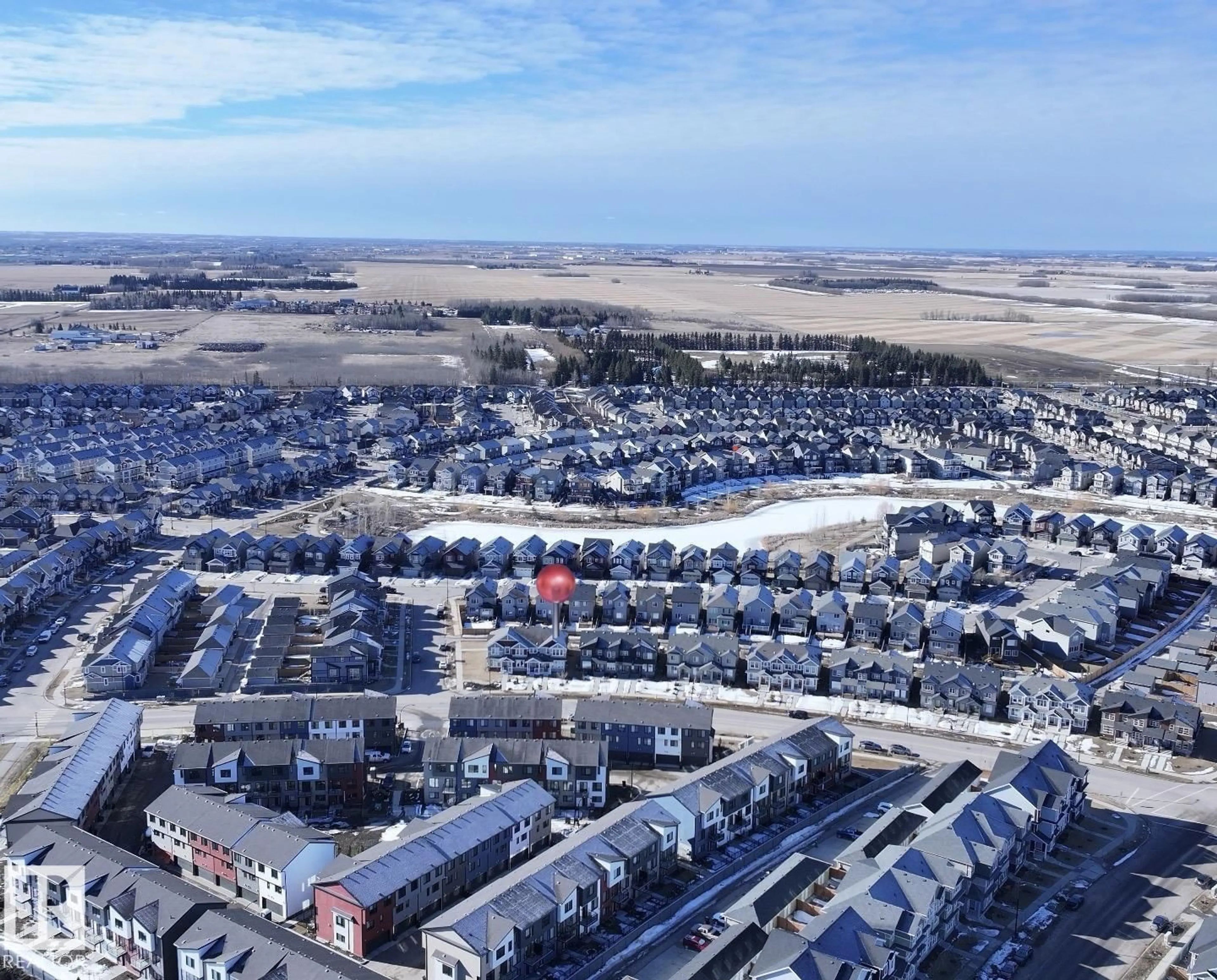 A pic from outside/outdoor area/front of a property/back of a property/a pic from drone, street for 11919 35 AV, Edmonton Alberta T6W4N3