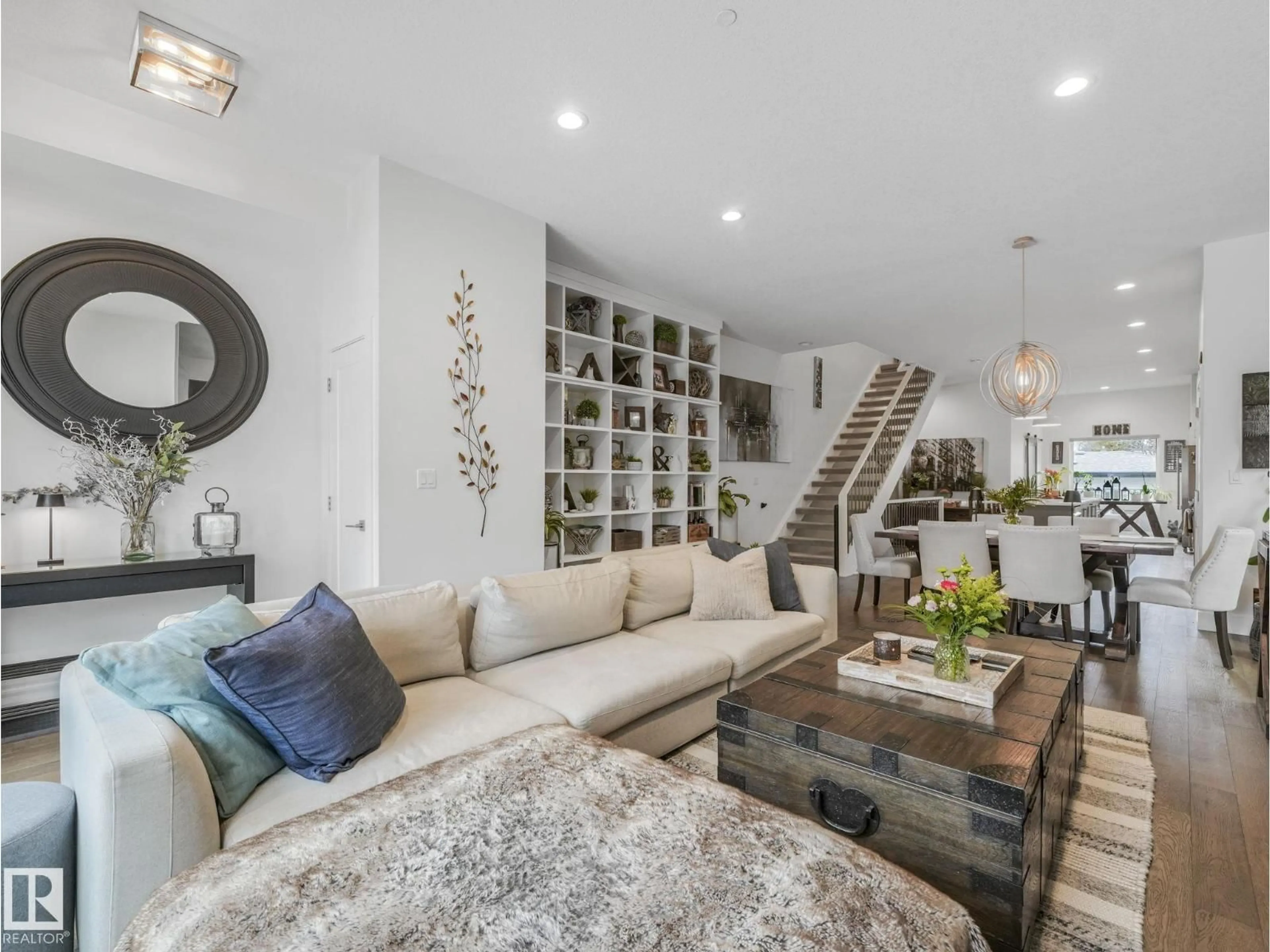 Living room with furniture, unknown for NW - 6720 105A ST, Edmonton Alberta T6H2R2