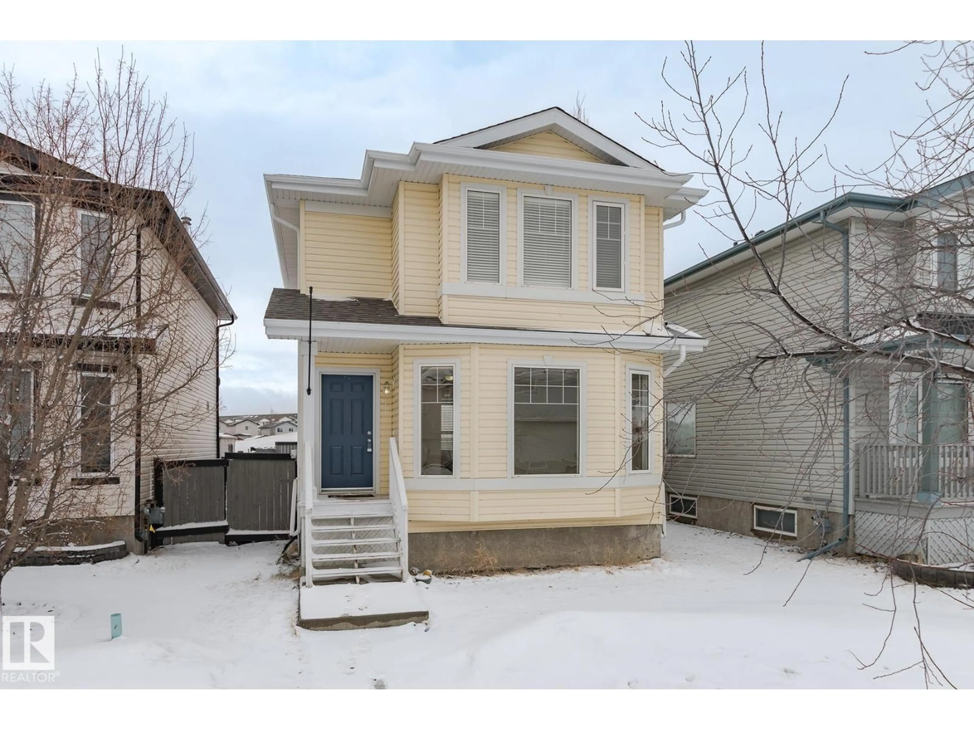 Home with vinyl exterior material, street for 58 BIRCHMONT DR, Leduc Alberta T9E8S4