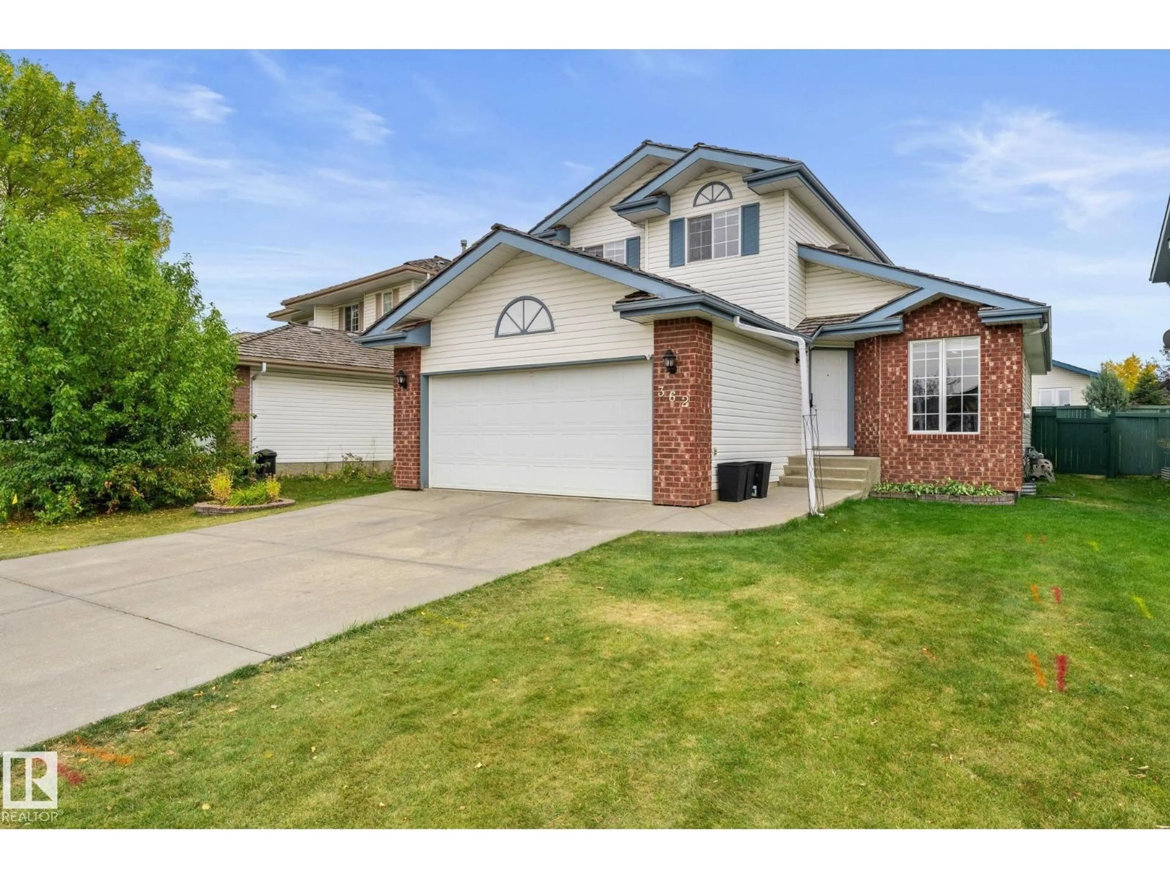 Home with brick exterior material, street for 362 BLACKBURN DR, Edmonton Alberta T6W1B8
