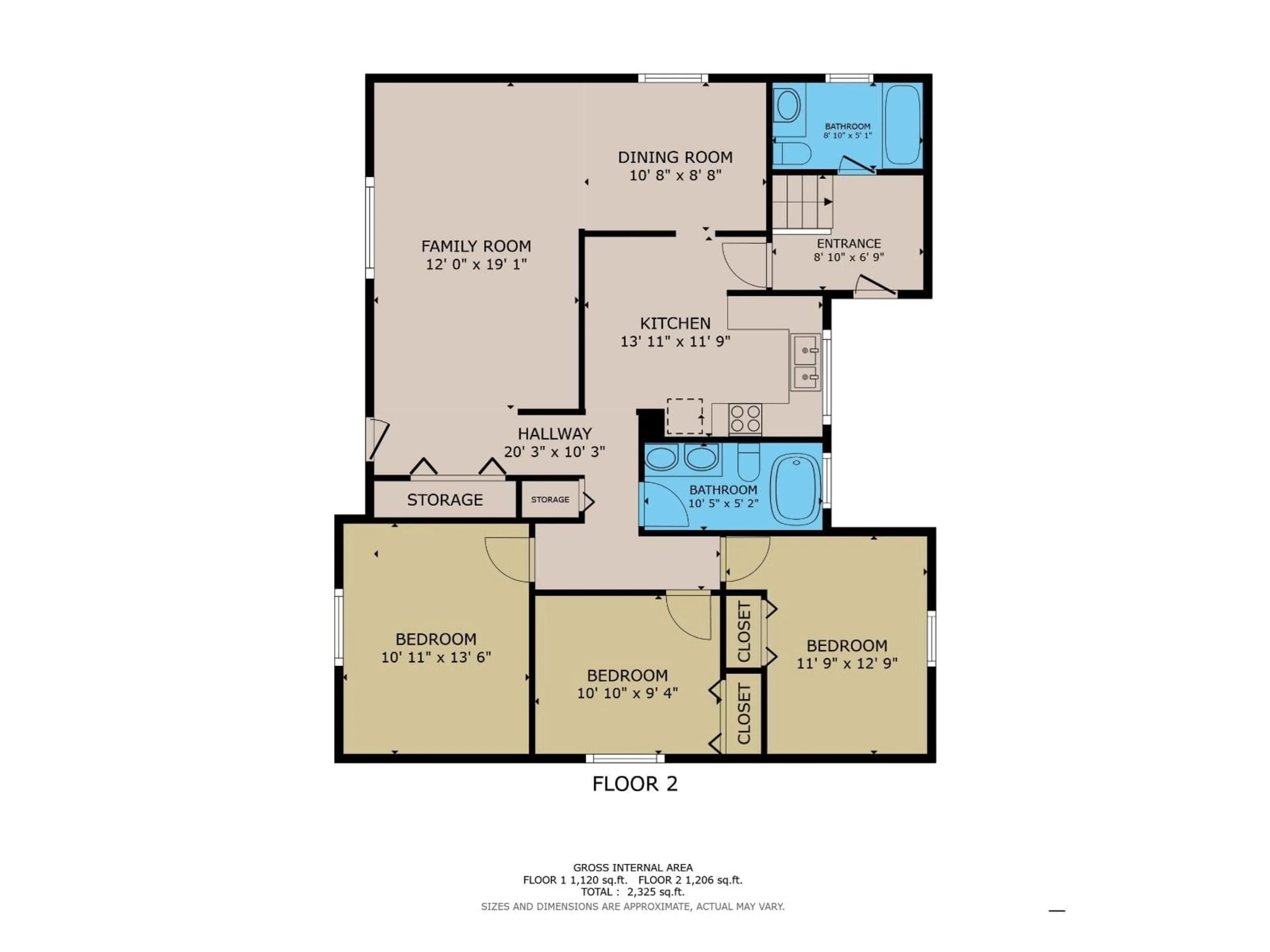 Floor plan for 9611 90 AV, Fort Saskatchewan Alberta T8L1M4