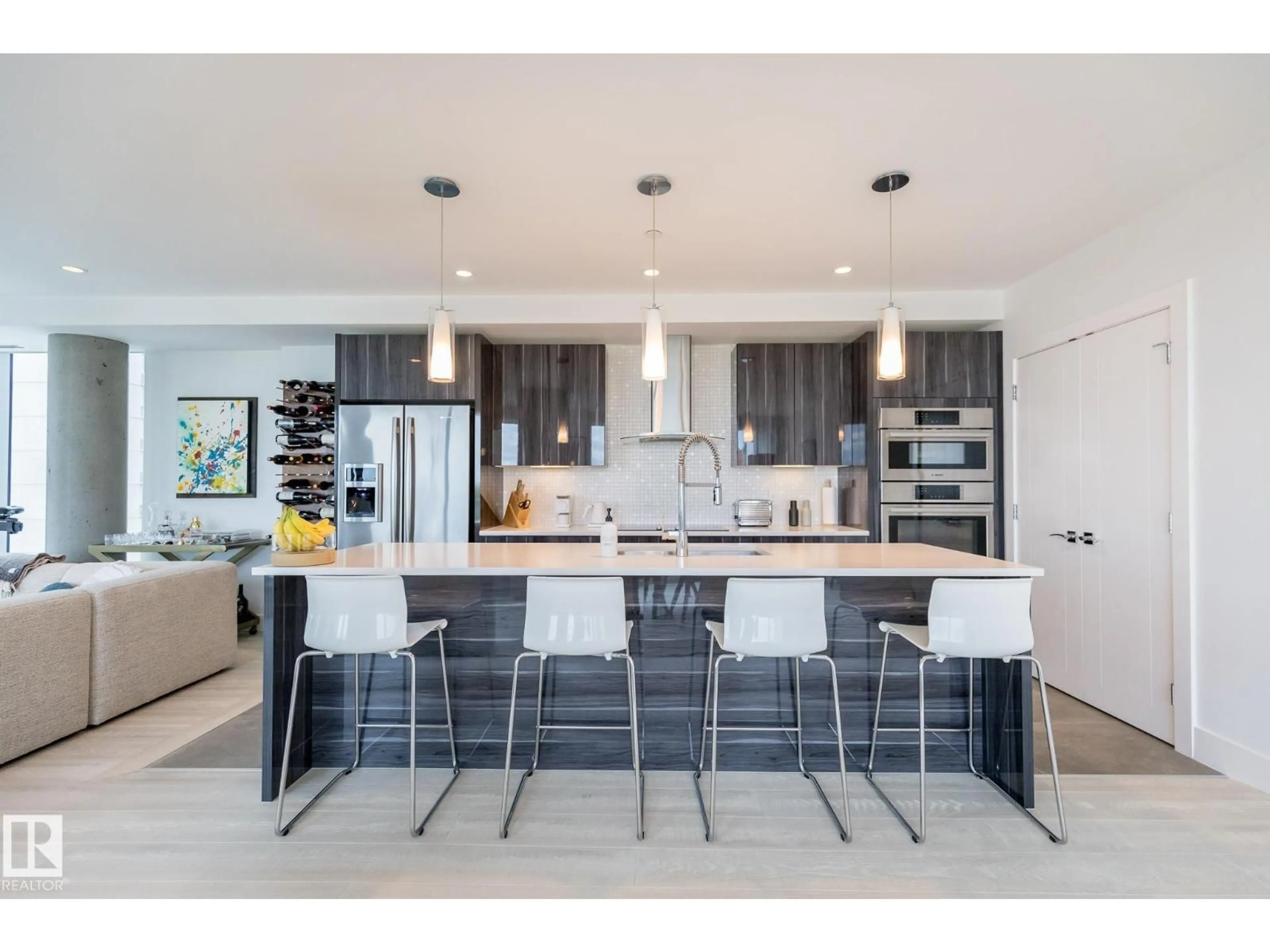Open concept kitchen, unknown for #601 - 11969 JASPER AV NW, Edmonton Alberta T5K0P1