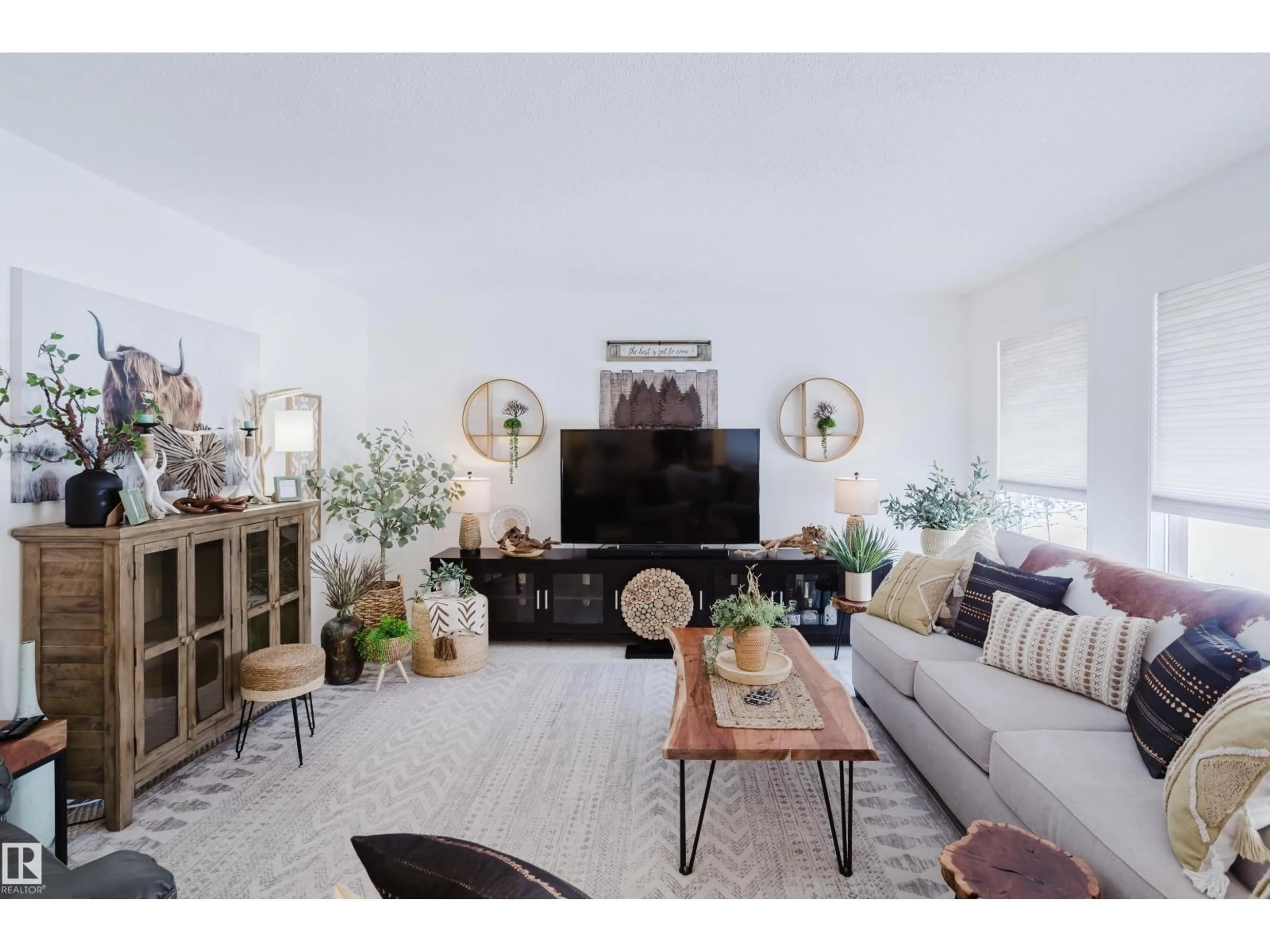 Living room with furniture, unknown for 8245 94 AV, Fort Saskatchewan Alberta T8L3L5