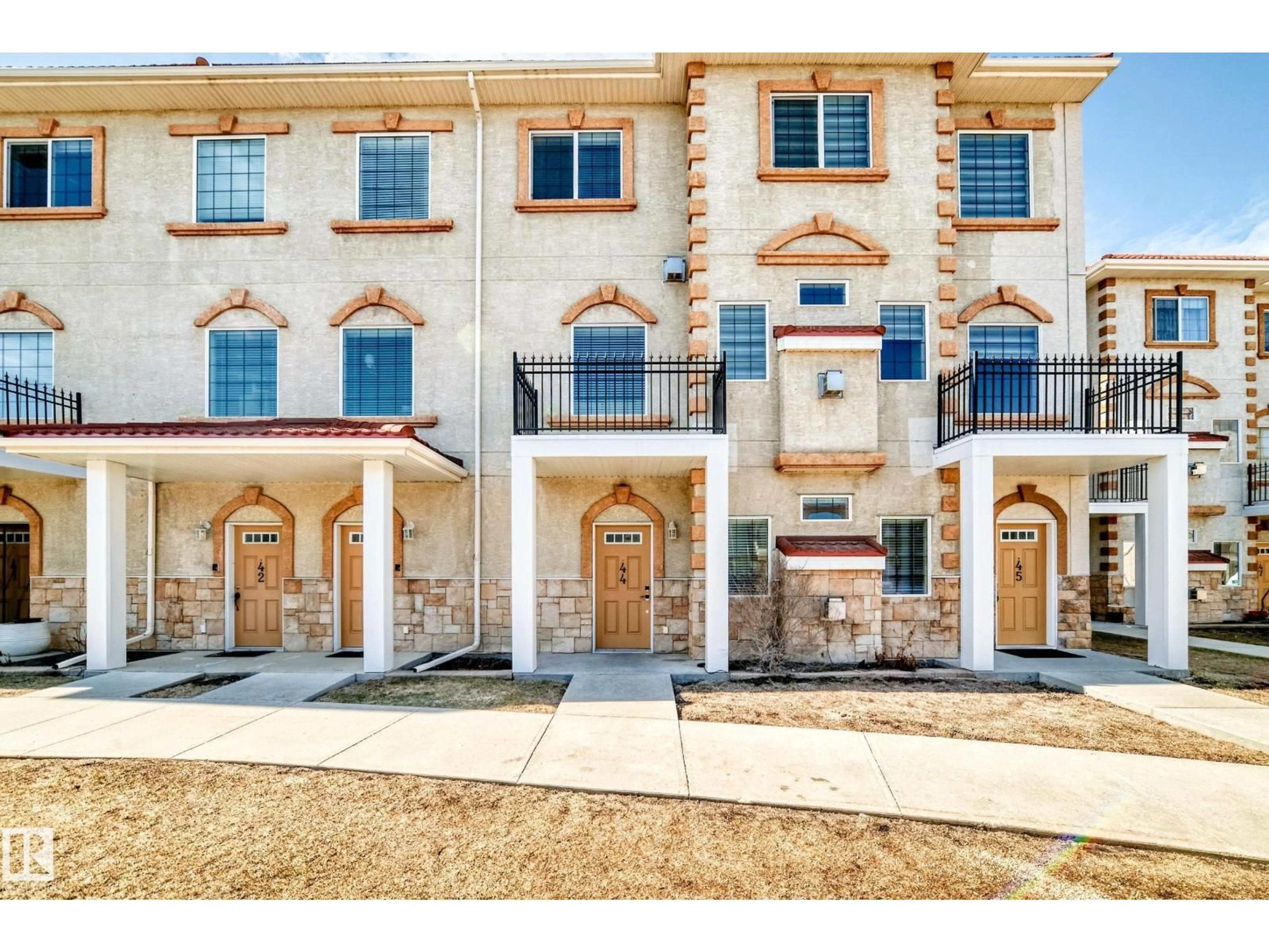 Home with brick exterior material, building for #44 - 13825 155 AV, Edmonton Alberta T6V0B8