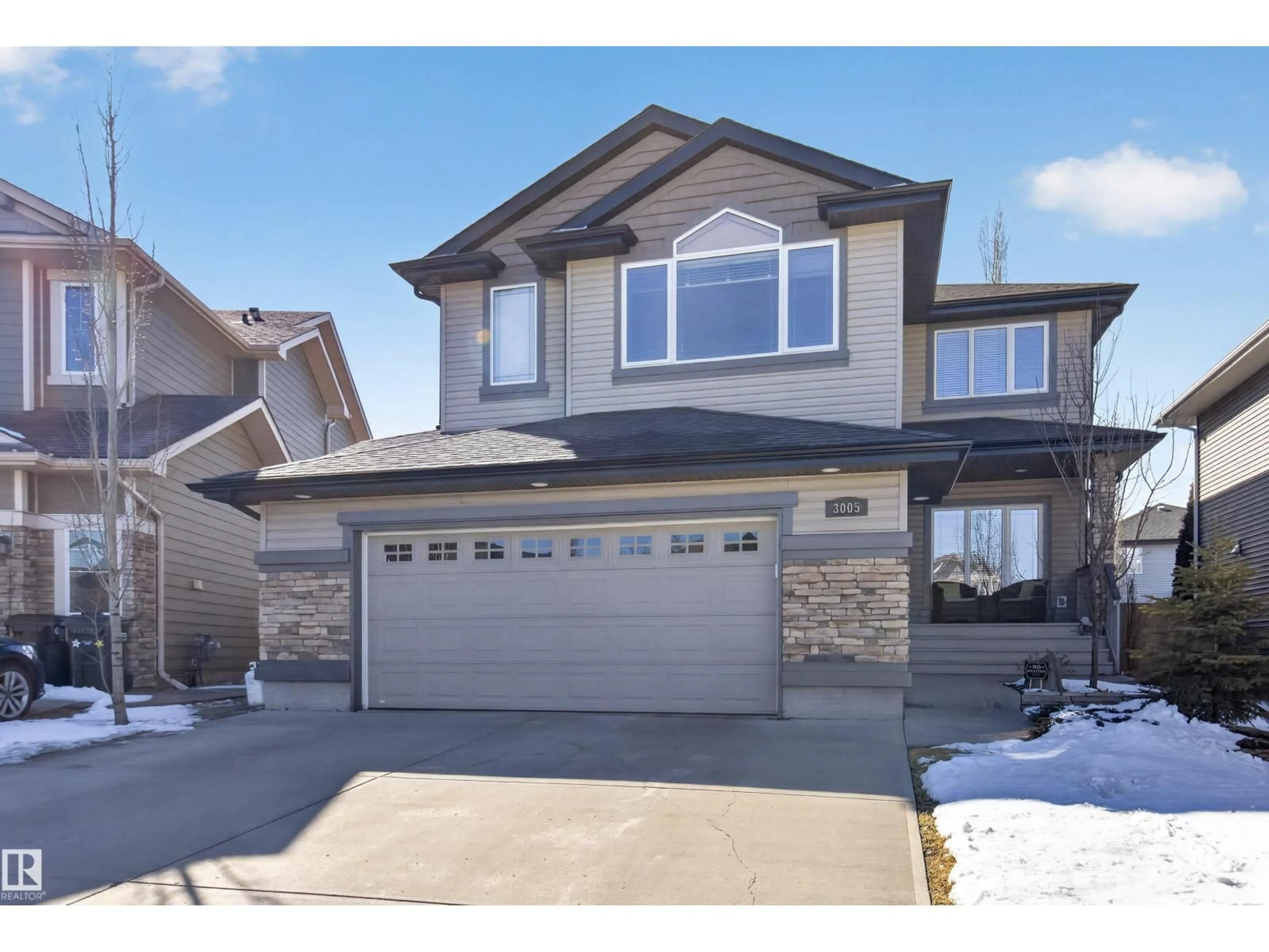 Home with vinyl exterior material, street for 3005 CHRISTOPHER CT, Sherwood Park Alberta T8H0M9