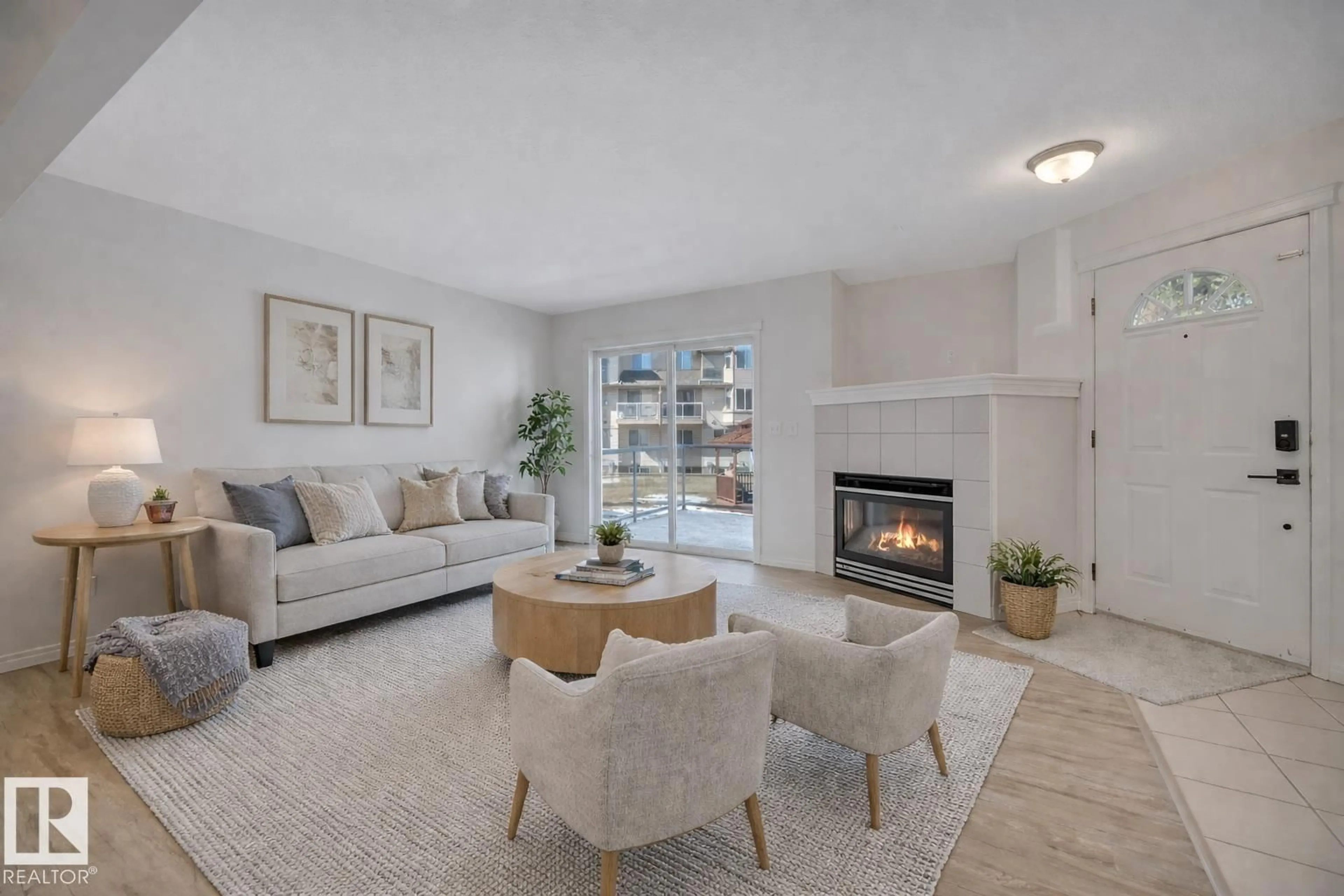 Living room with furniture, unknown for 38 - 2505 42 ST NW, Edmonton Alberta T6L7G8