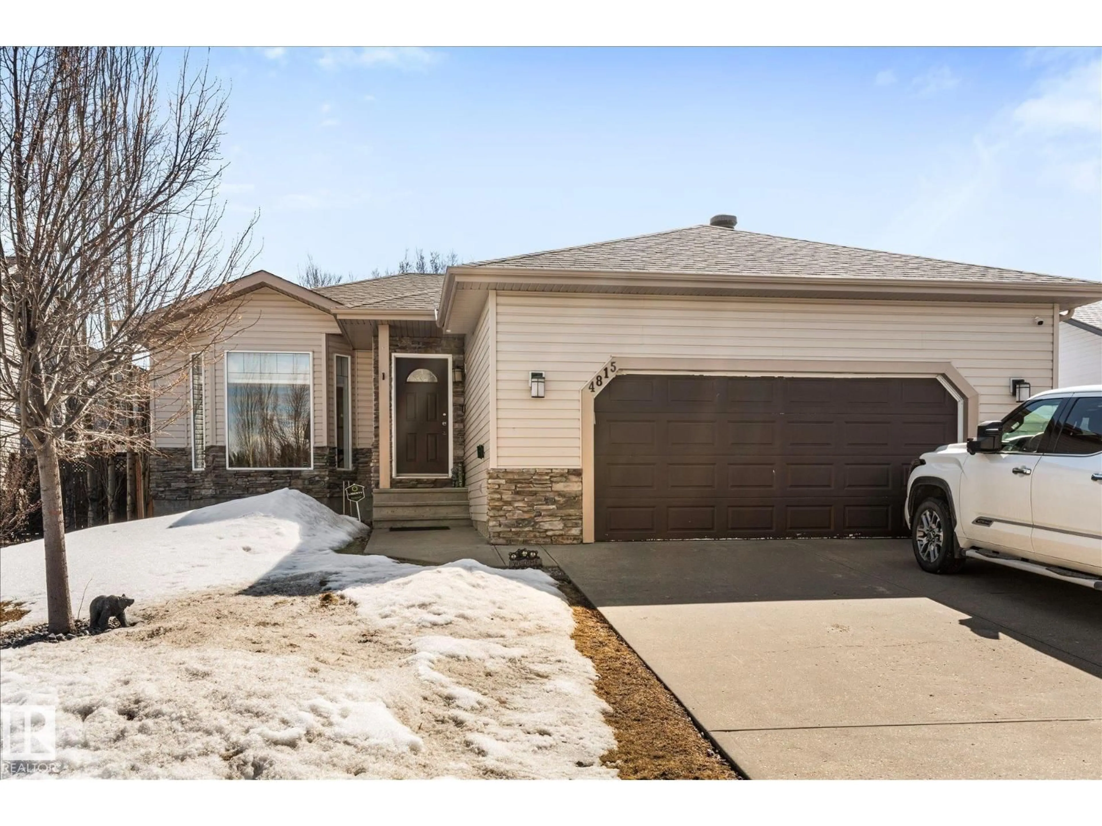 Home with brick exterior material, street for 4815 53 AV, Thorsby Alberta T0C2P0