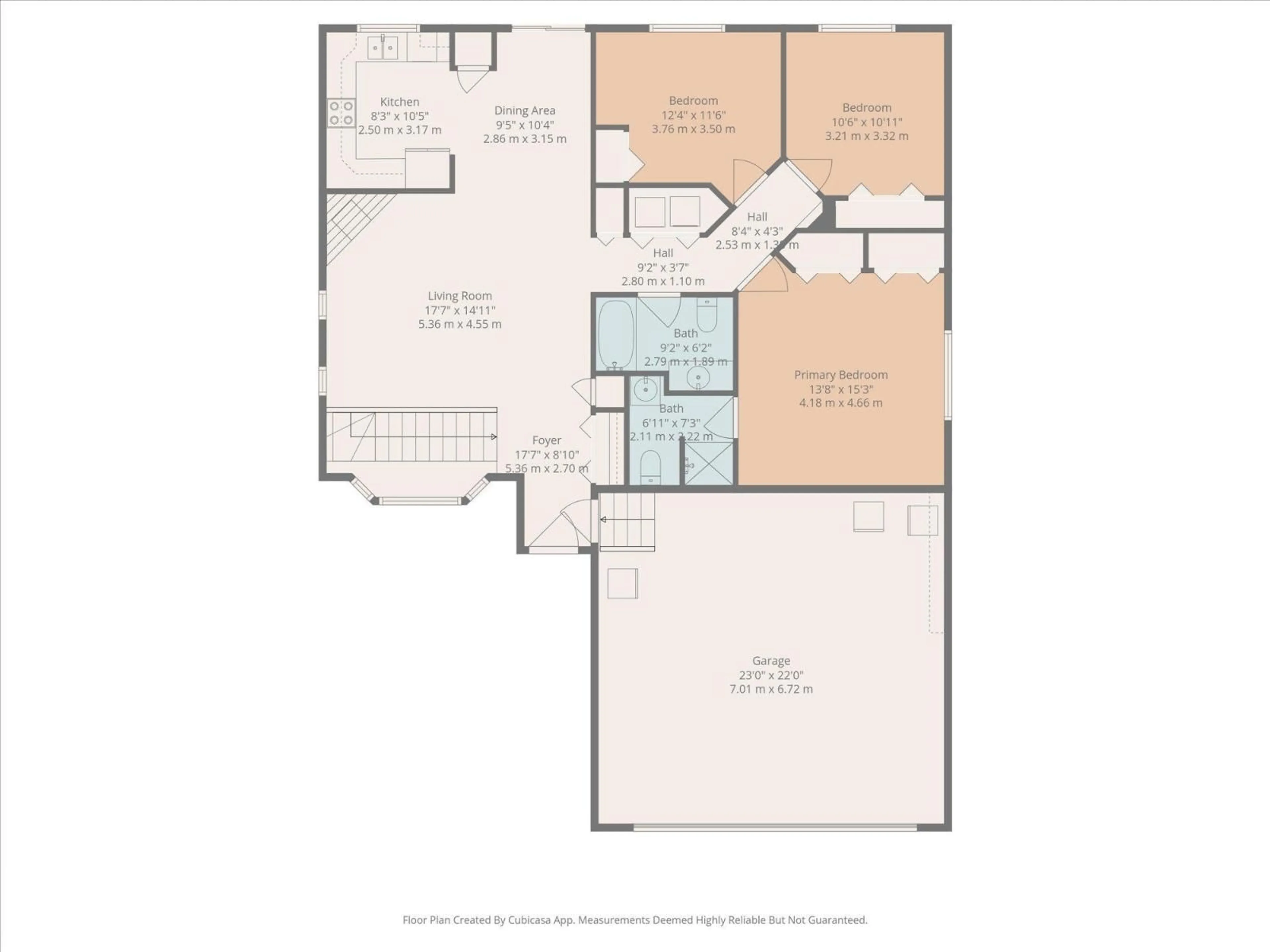 Floor plan for 4815 53 AV, Thorsby Alberta T0C2P0