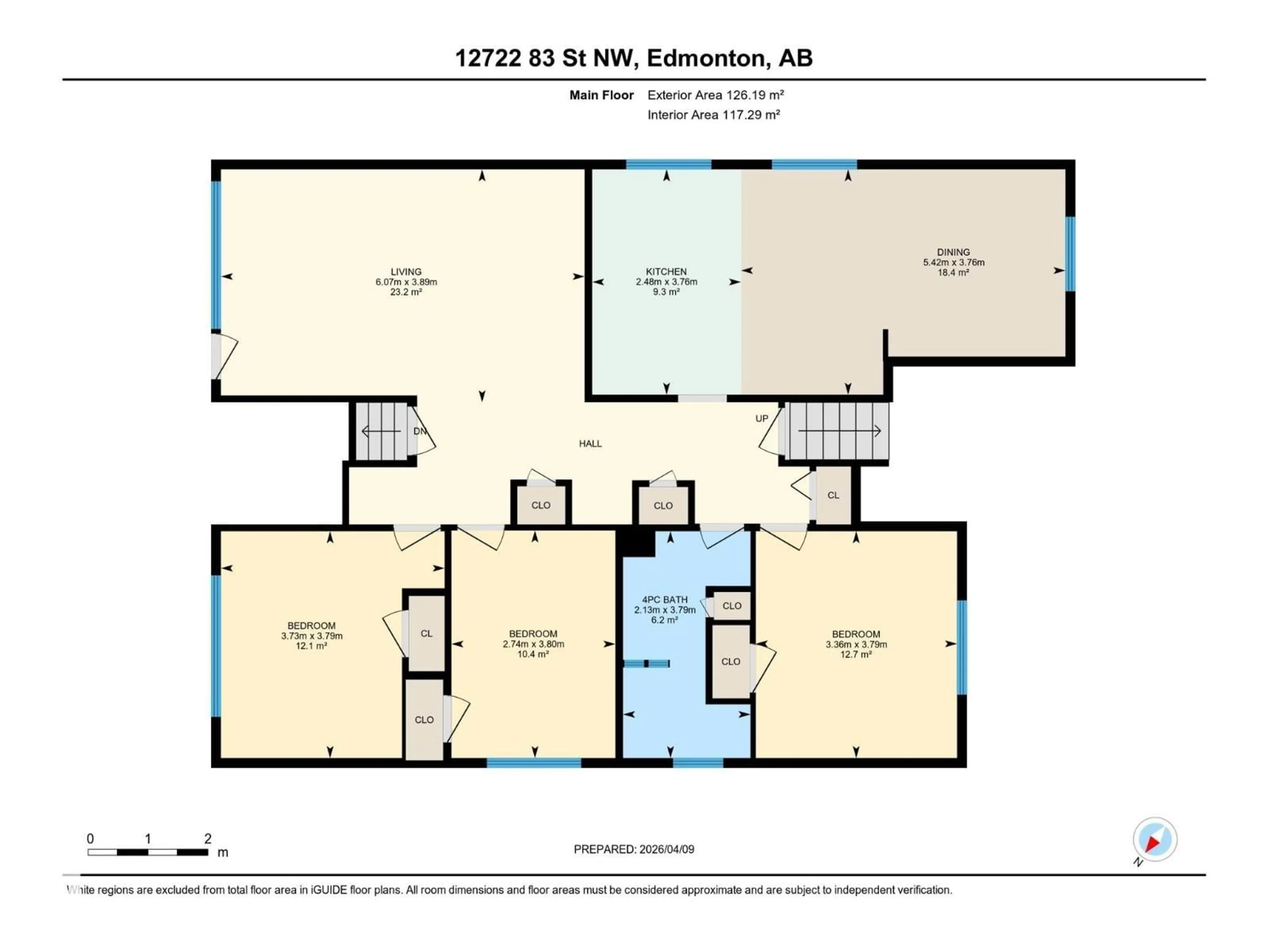 Floor plan for 24 - 12722 83 ST NW, Edmonton Alberta T5E2V8