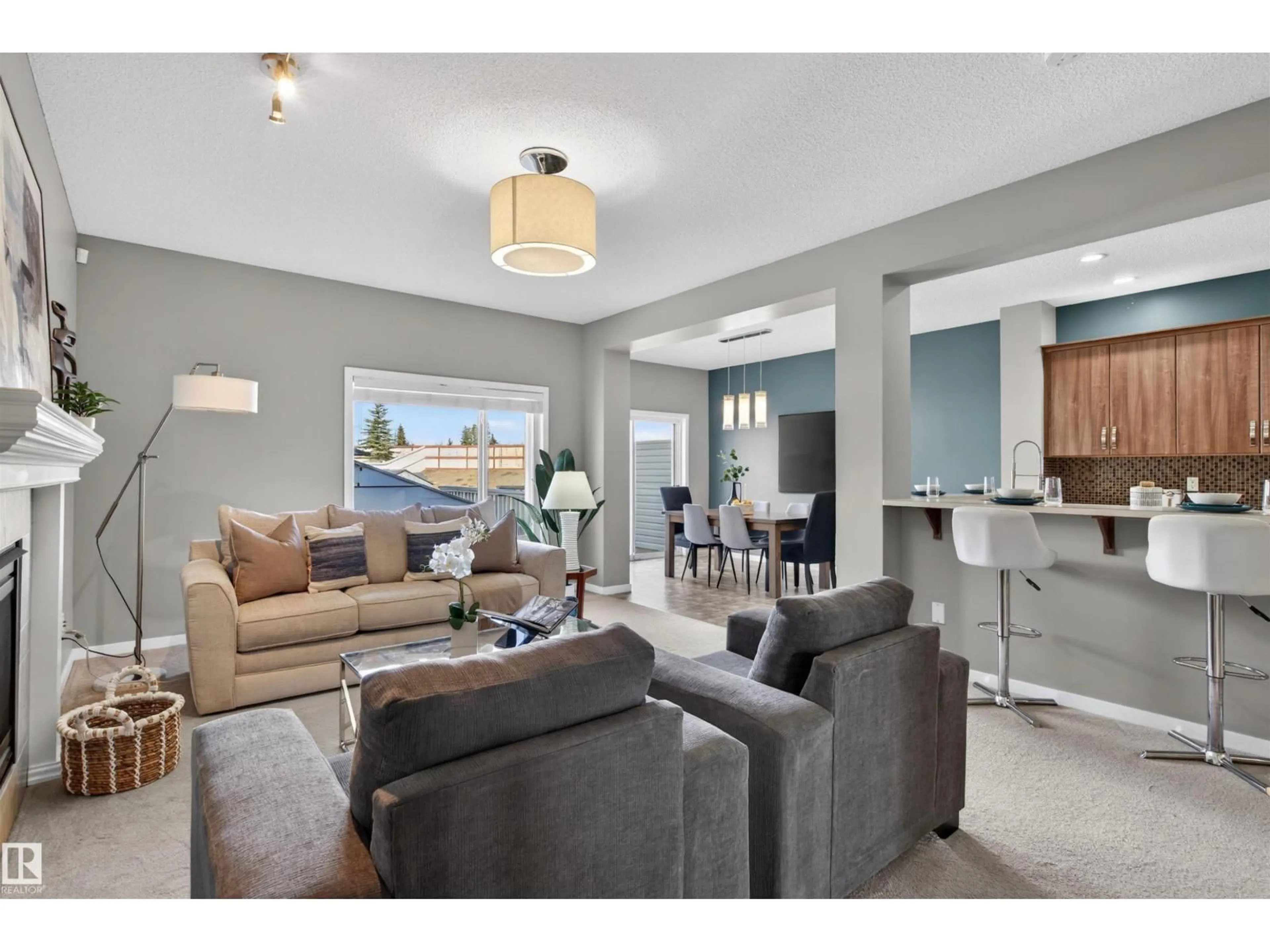 Living room with furniture, unknown for 389 SIMMONDS WY, Leduc Alberta T9E0T9