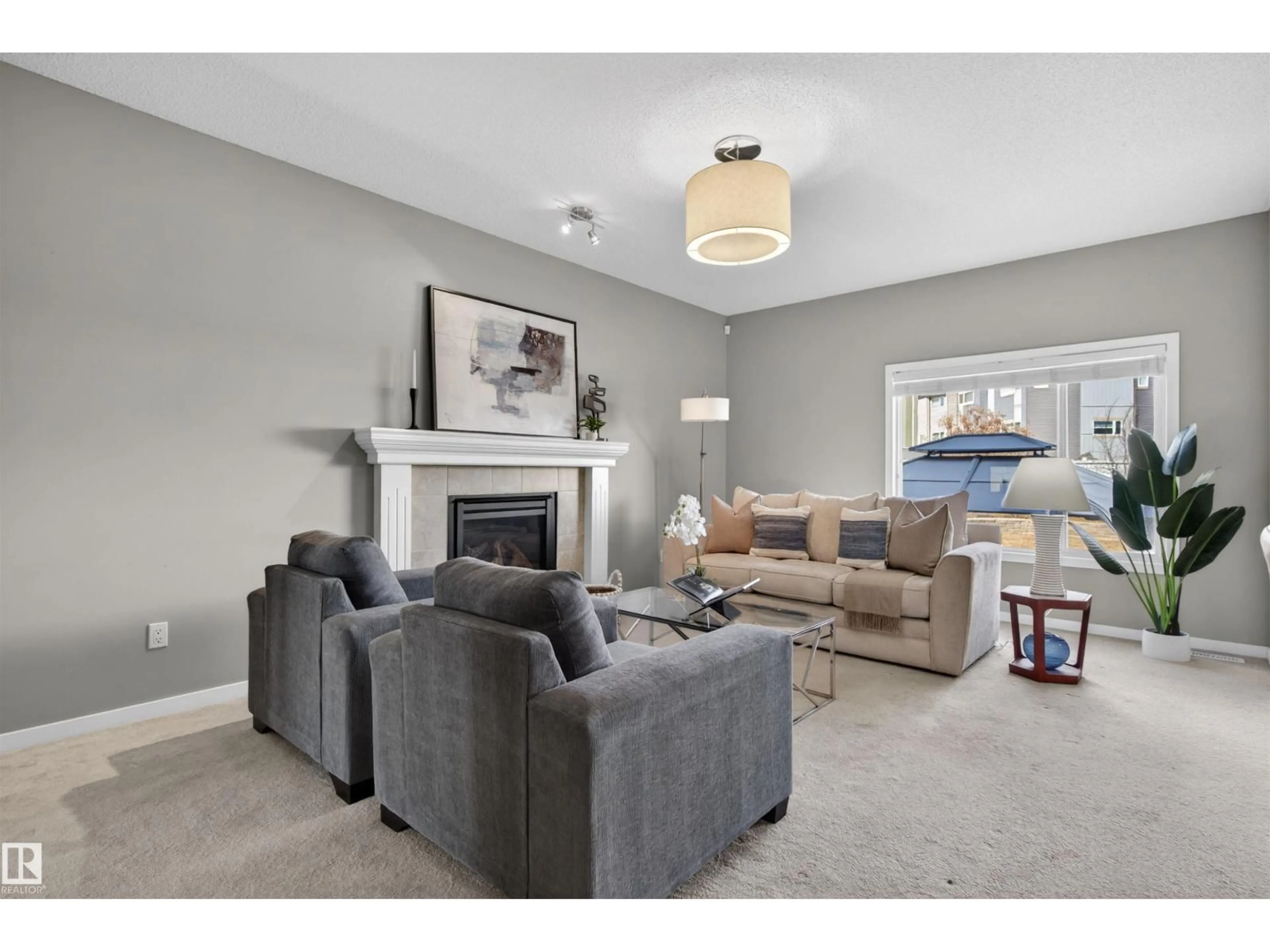 Living room with furniture, unknown for 389 SIMMONDS WY, Leduc Alberta T9E0T9