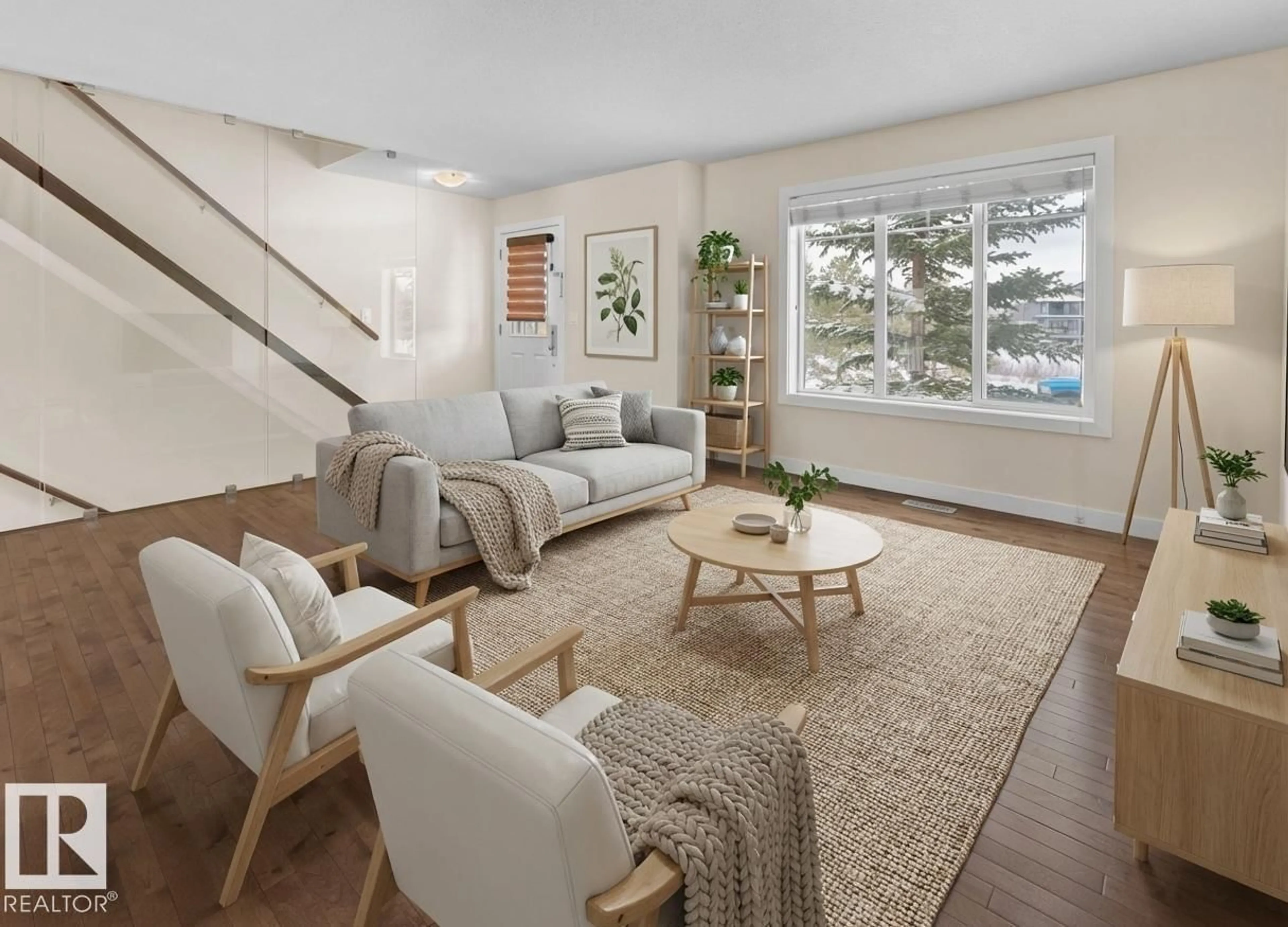 Living room with furniture, unknown for 5908 MULLEN WY, Edmonton Alberta T6R0S7