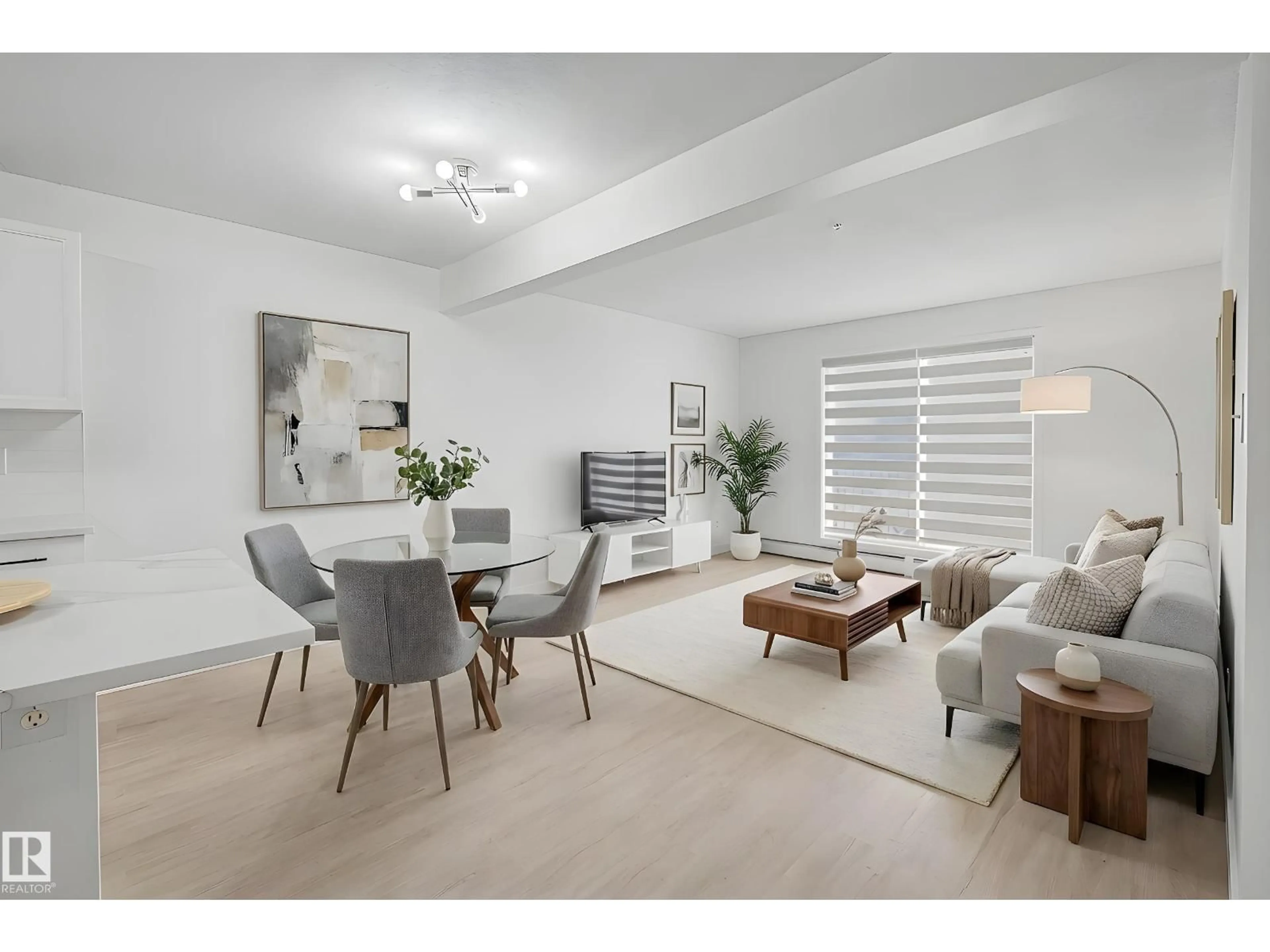 Living room with furniture, unknown for #320 - 309 CLAREVIEW STATION DR, Edmonton Alberta T5Y0C5