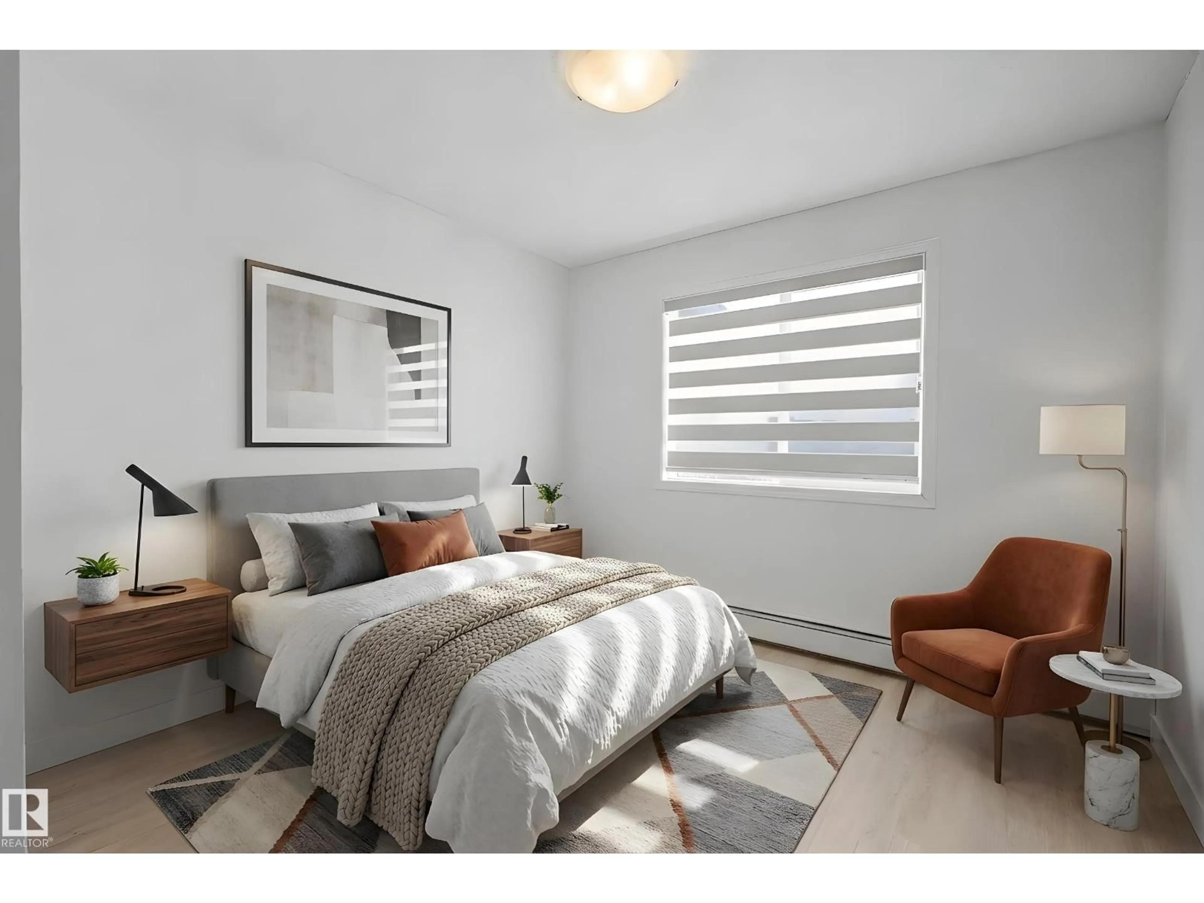 Bedroom with bed, unknown for #320 - 309 CLAREVIEW STATION DR, Edmonton Alberta T5Y0C5