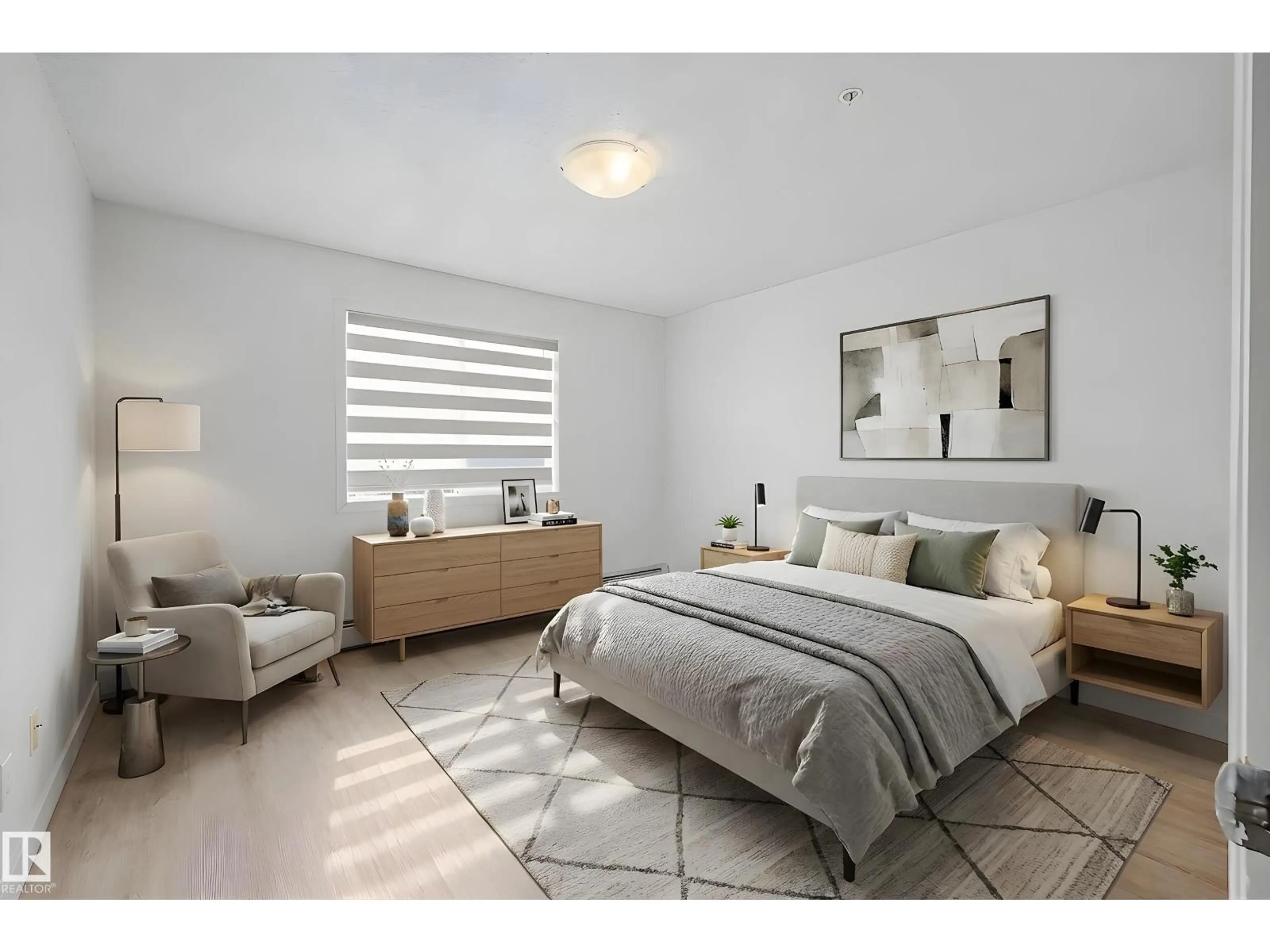 Bedroom with bed, unknown for #320 - 309 CLAREVIEW STATION DR, Edmonton Alberta T5Y0C5