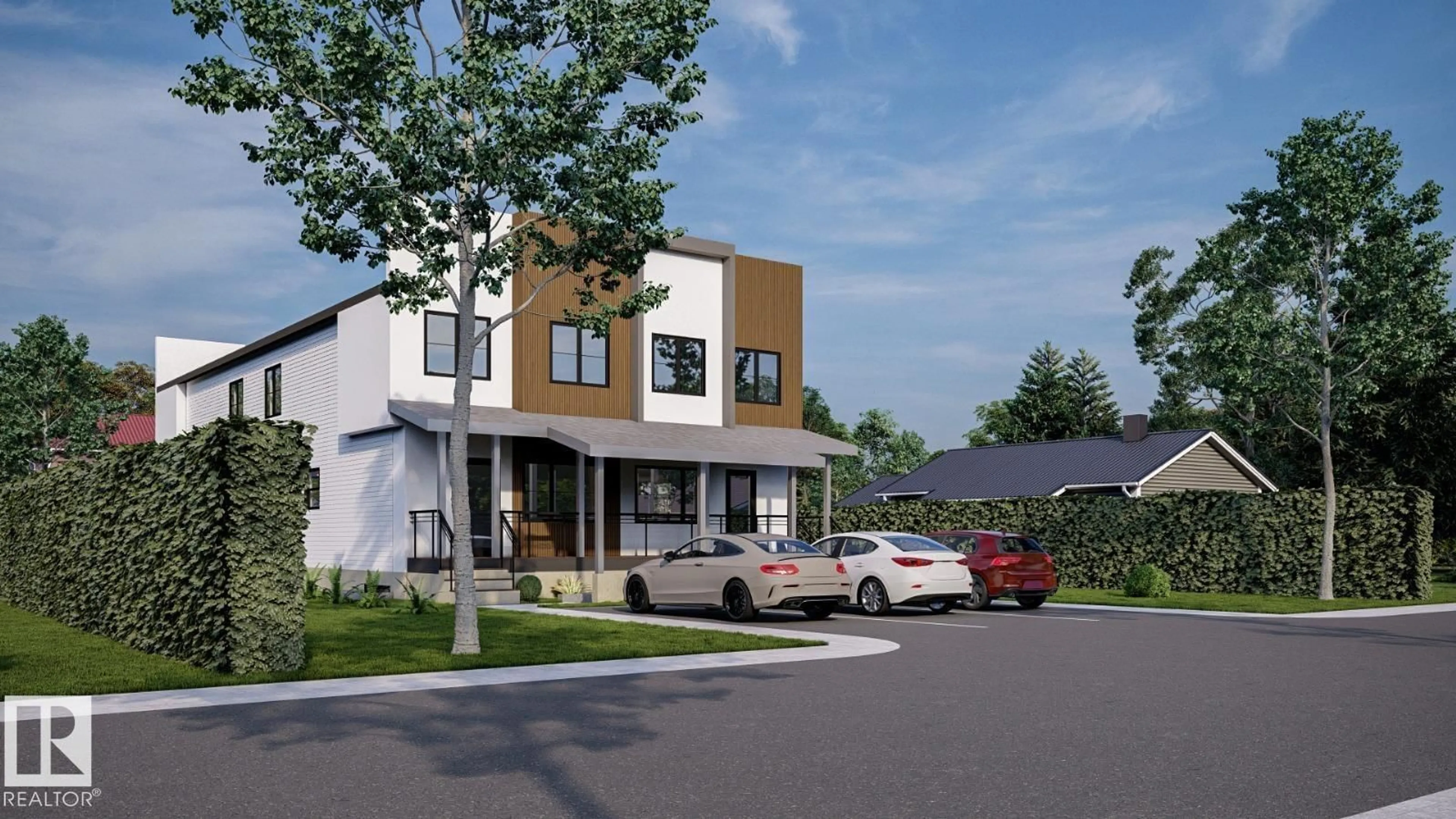 Home with brick exterior material, street for NW - 13924 107A AV, Edmonton Alberta T5M2A9