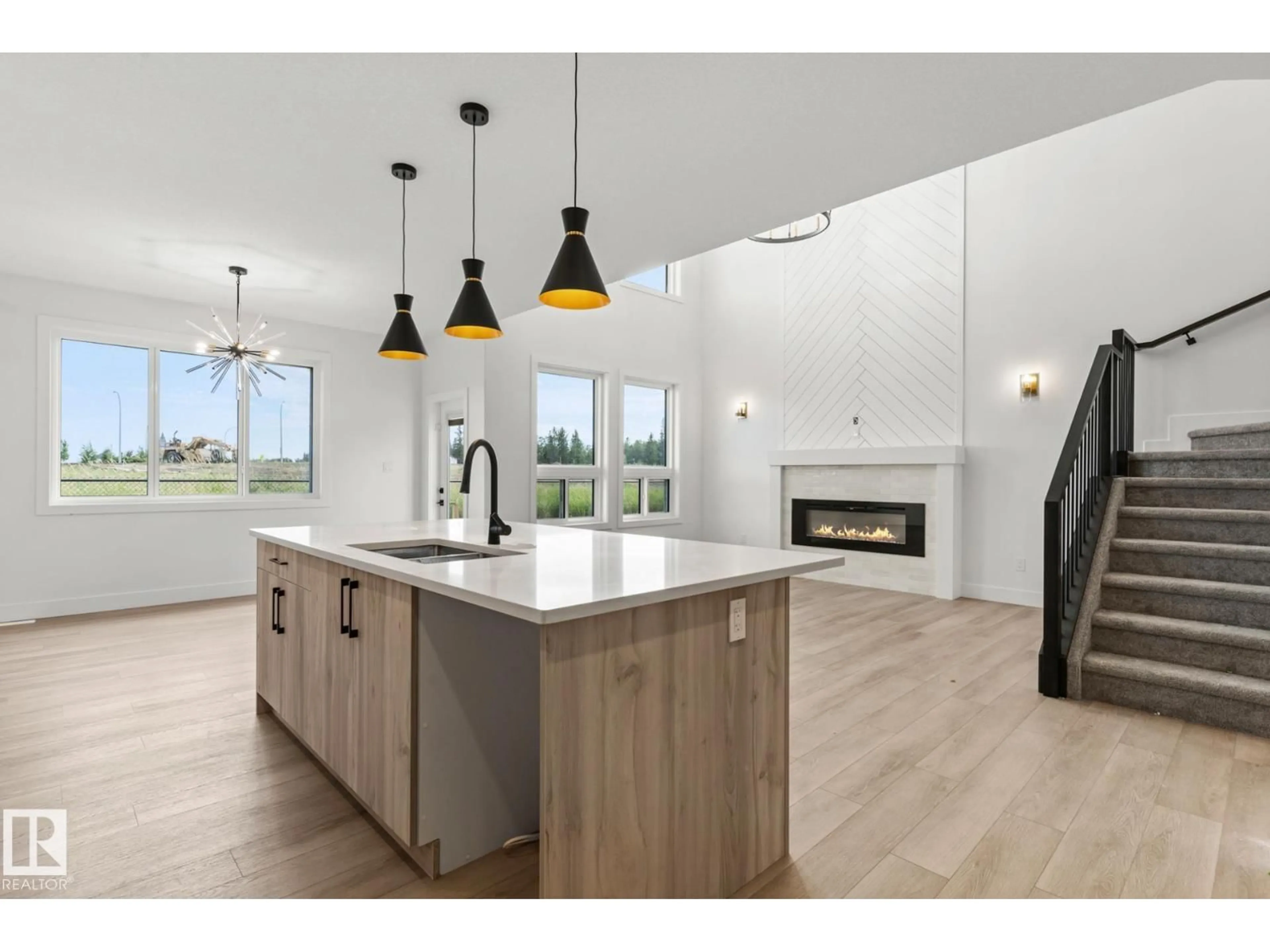 Open concept kitchen, unknown for 153 CALEDON CR, Spruce Grove Alberta T7X0Y8