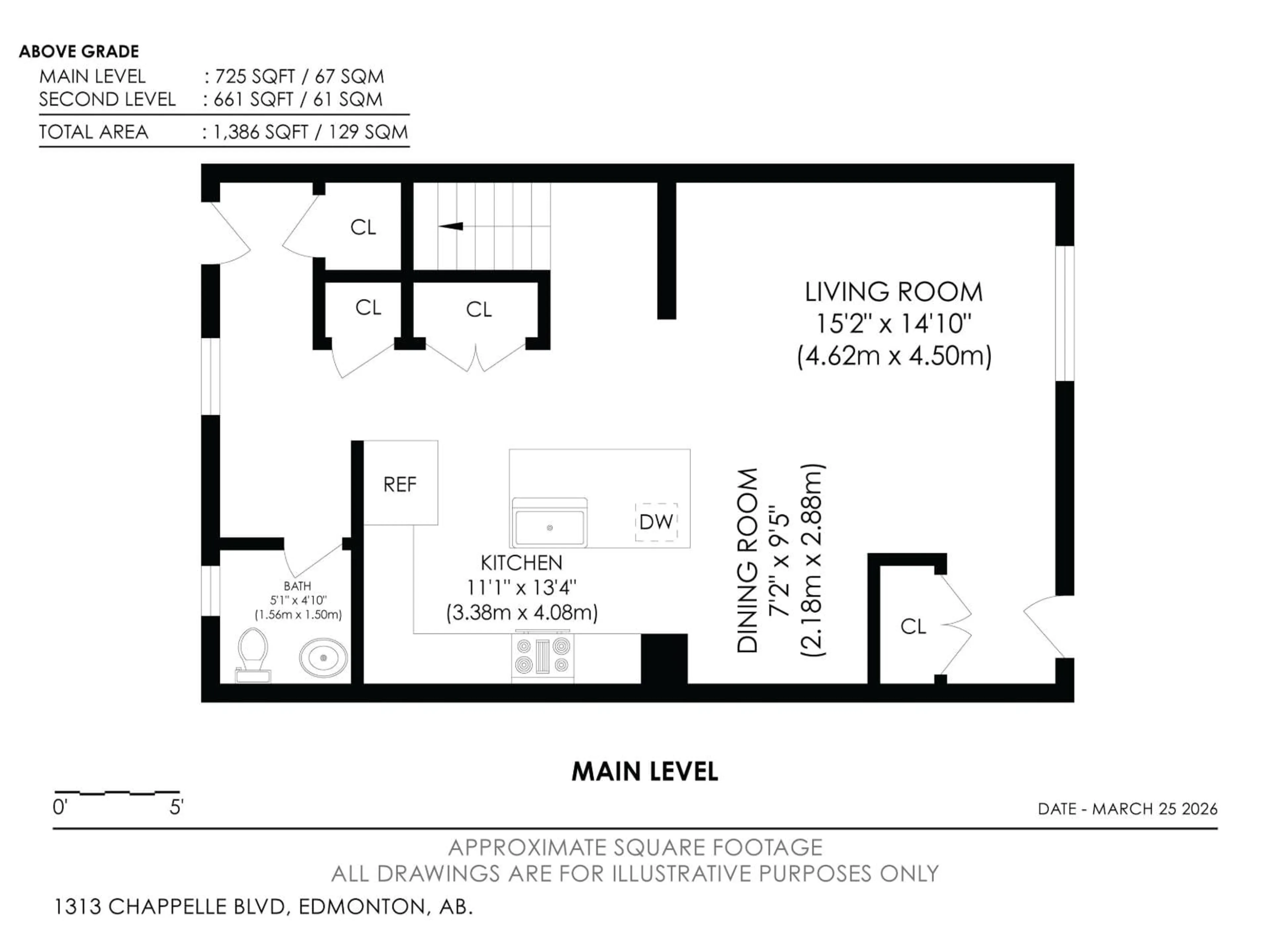 Floor plan for 2725 ORCHARDS RD, Edmonton Alberta T6X2M9